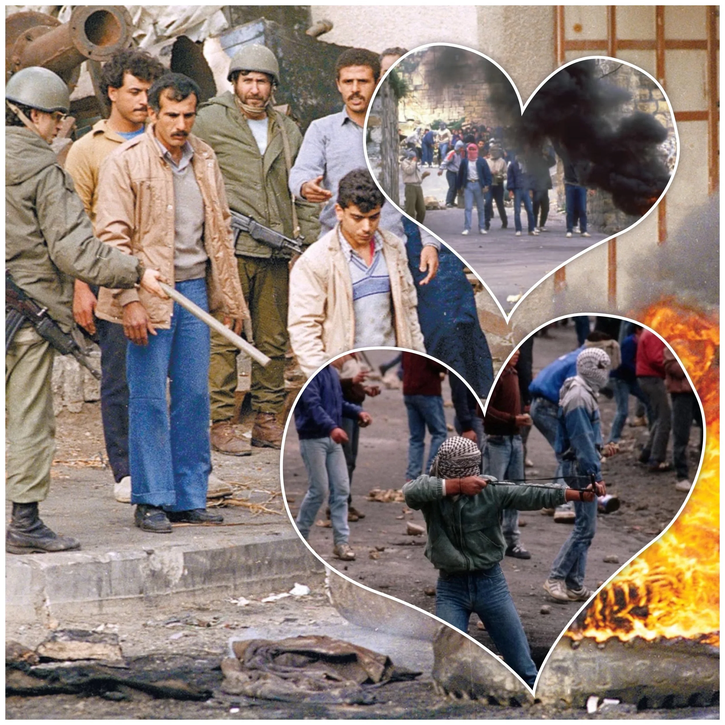 How did the First Intifada contribute to the establishment of Hamas