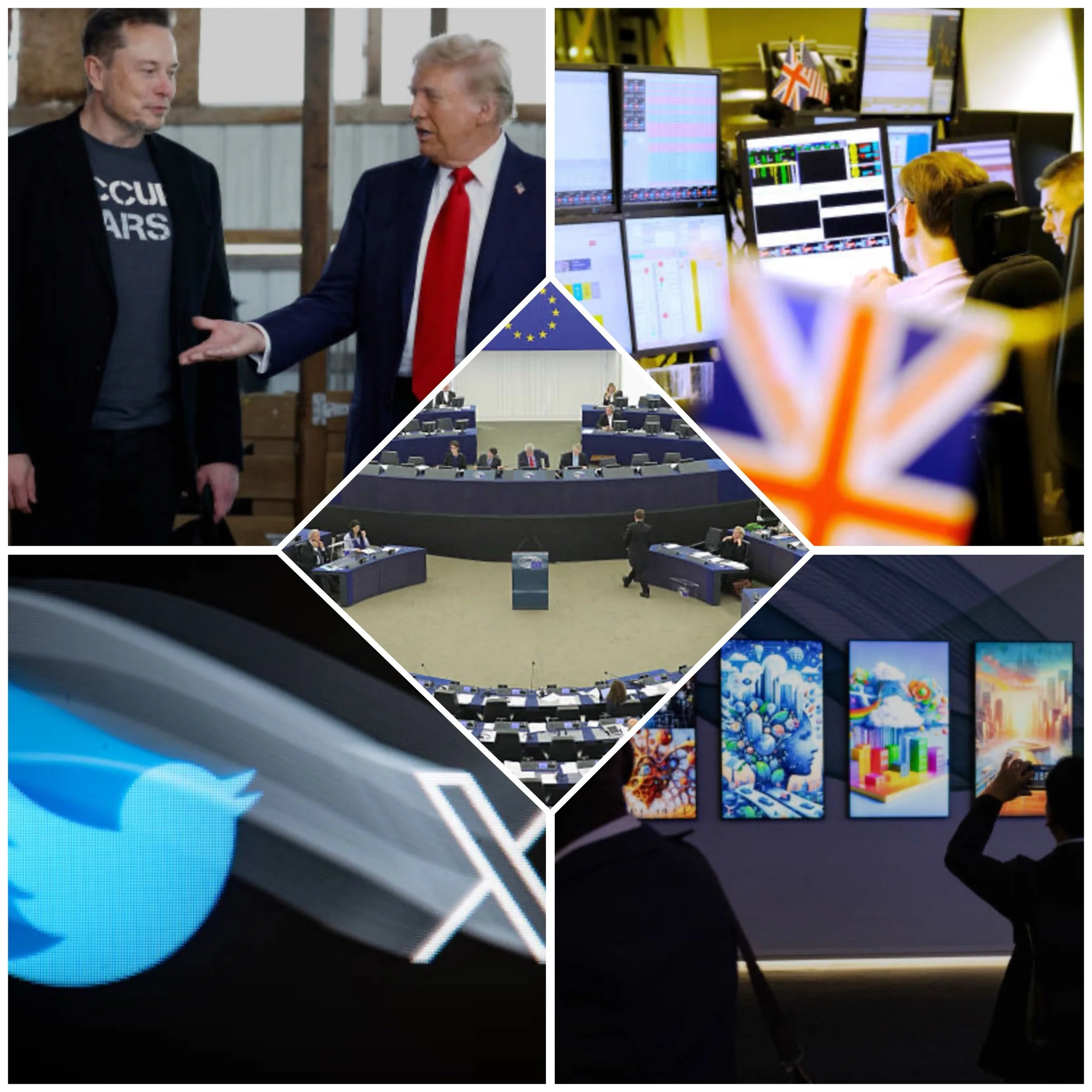 How might Trump's relationship with Elon Musk affect EU tech regulations