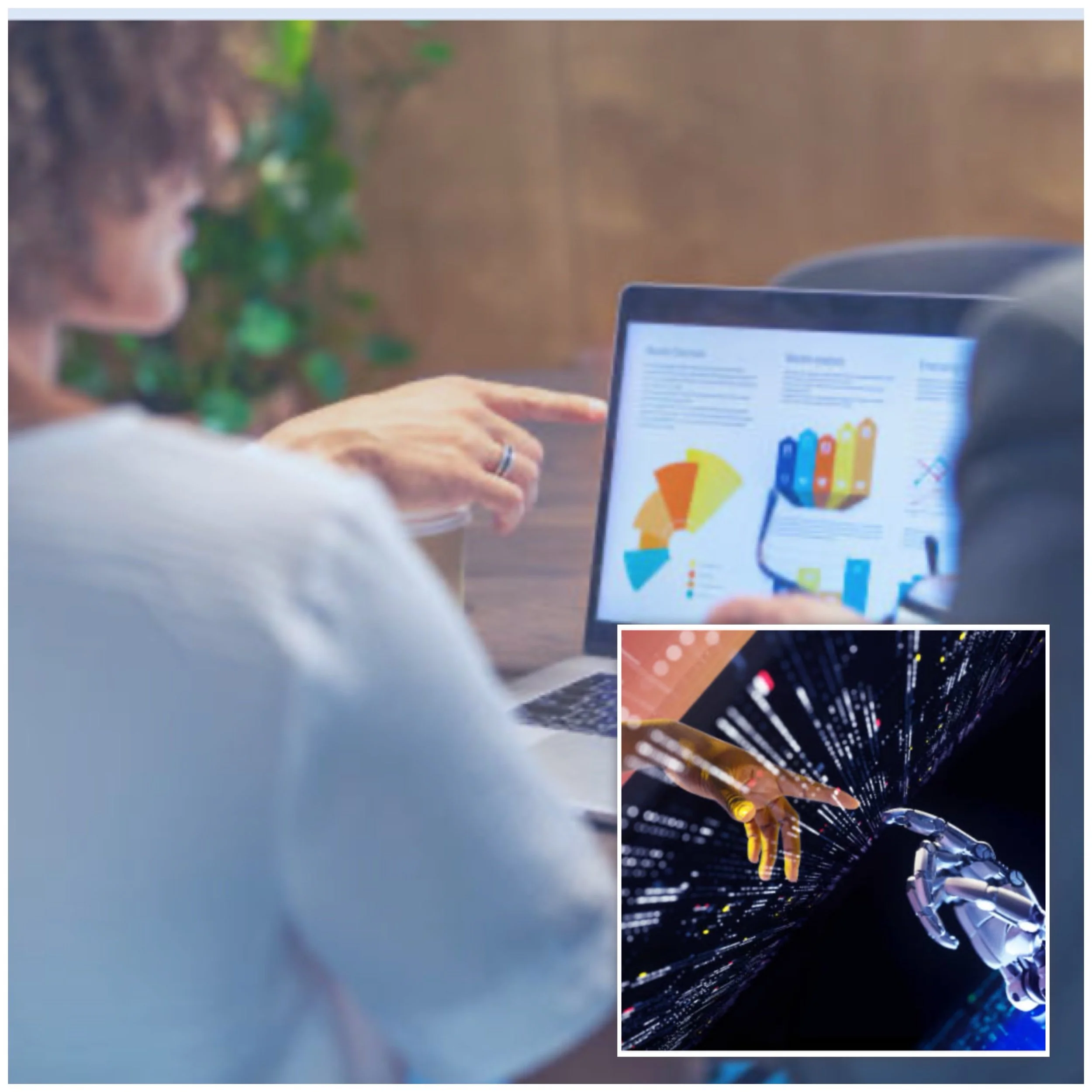 How does AI contribute to real-time decision-making in investment portfolios