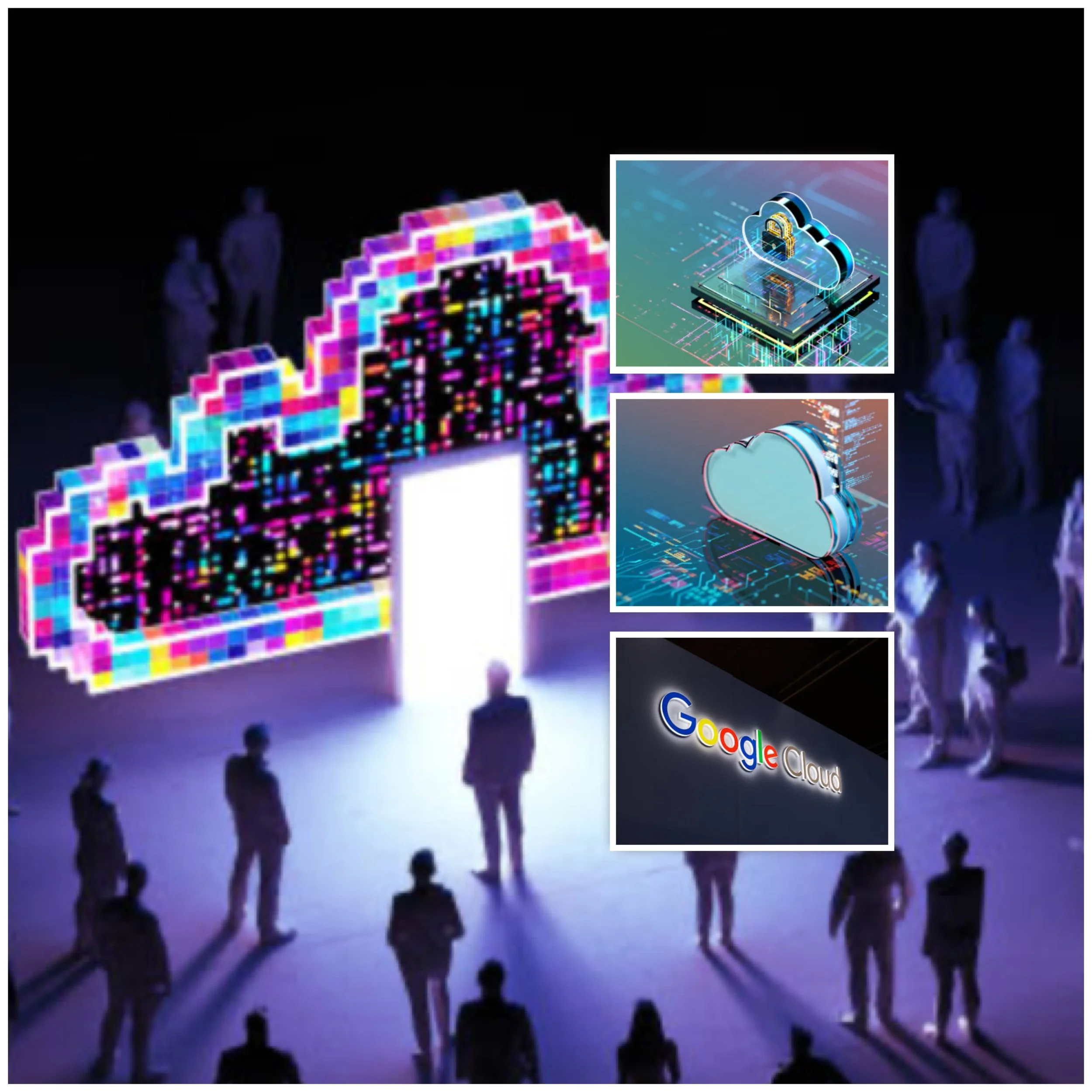 How does AI enhance security in cloud computing