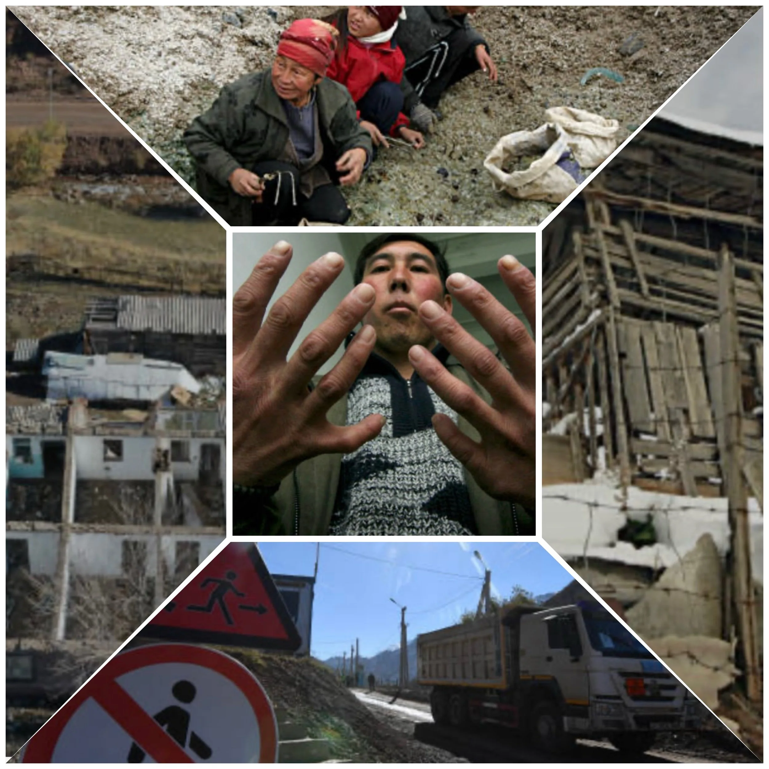 Radioactive waste alive in Kyrgyzstan.