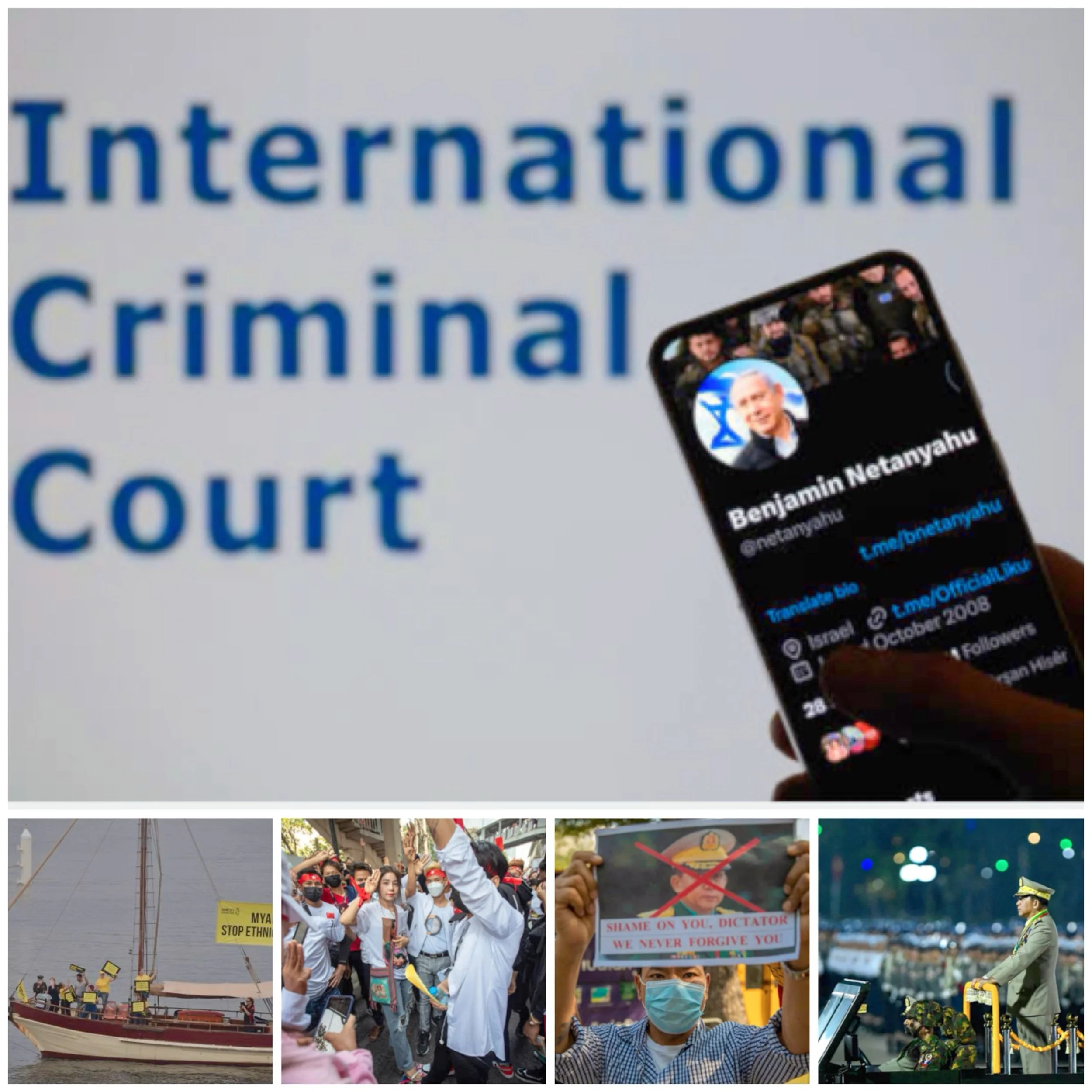 ICC prosecutor seeks arrest warrant for Myanmar’s military leader 