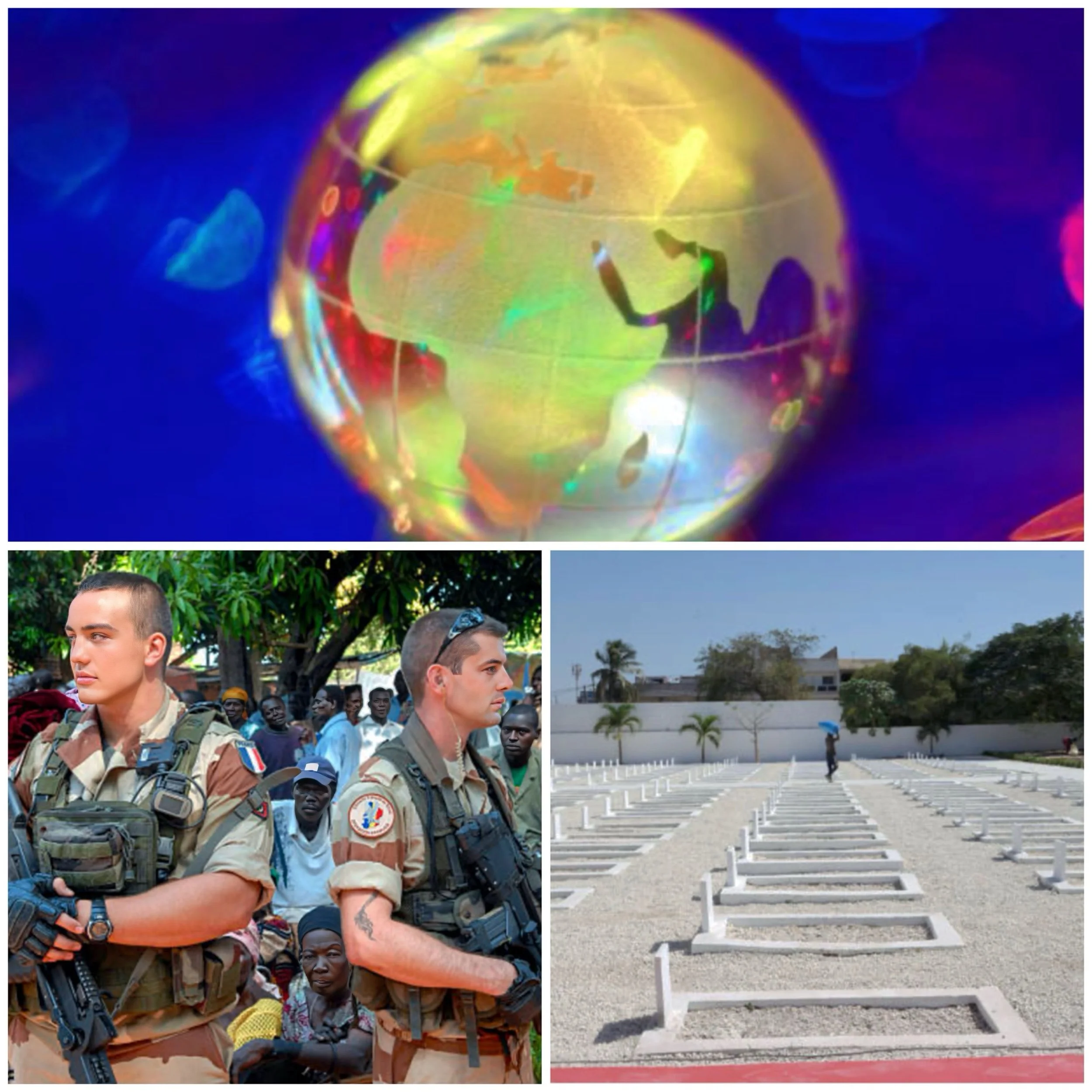 In what Africa nation there are French troops 