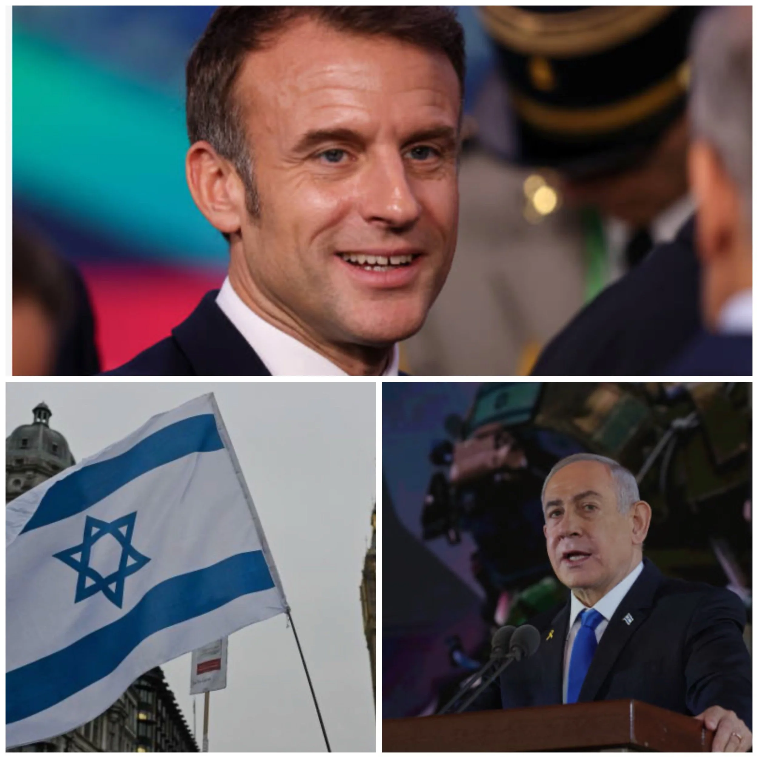 How was world reacted to change of France change in policy to support Israel