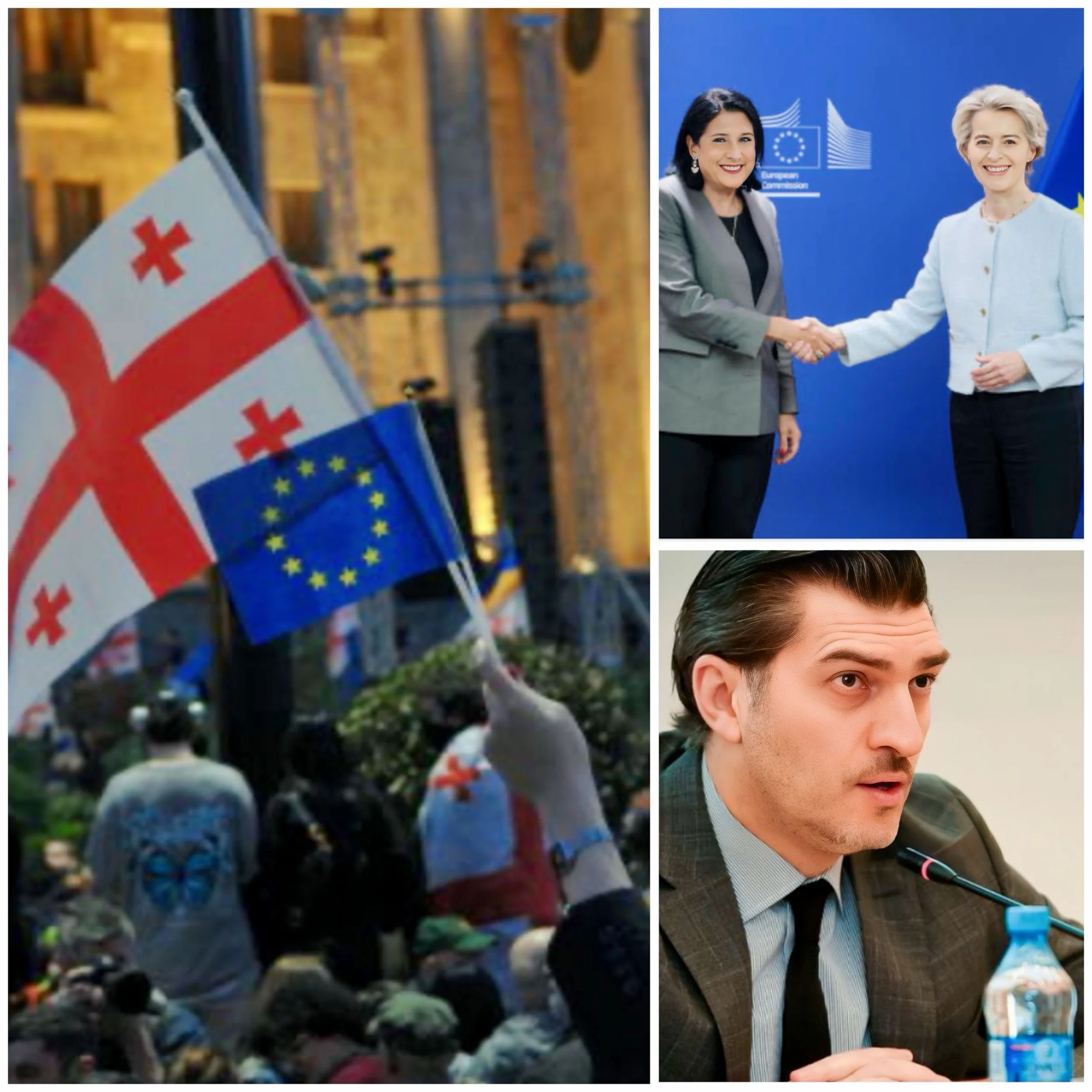 What is problem in Georgia election? New candidate is Pro-Russian?