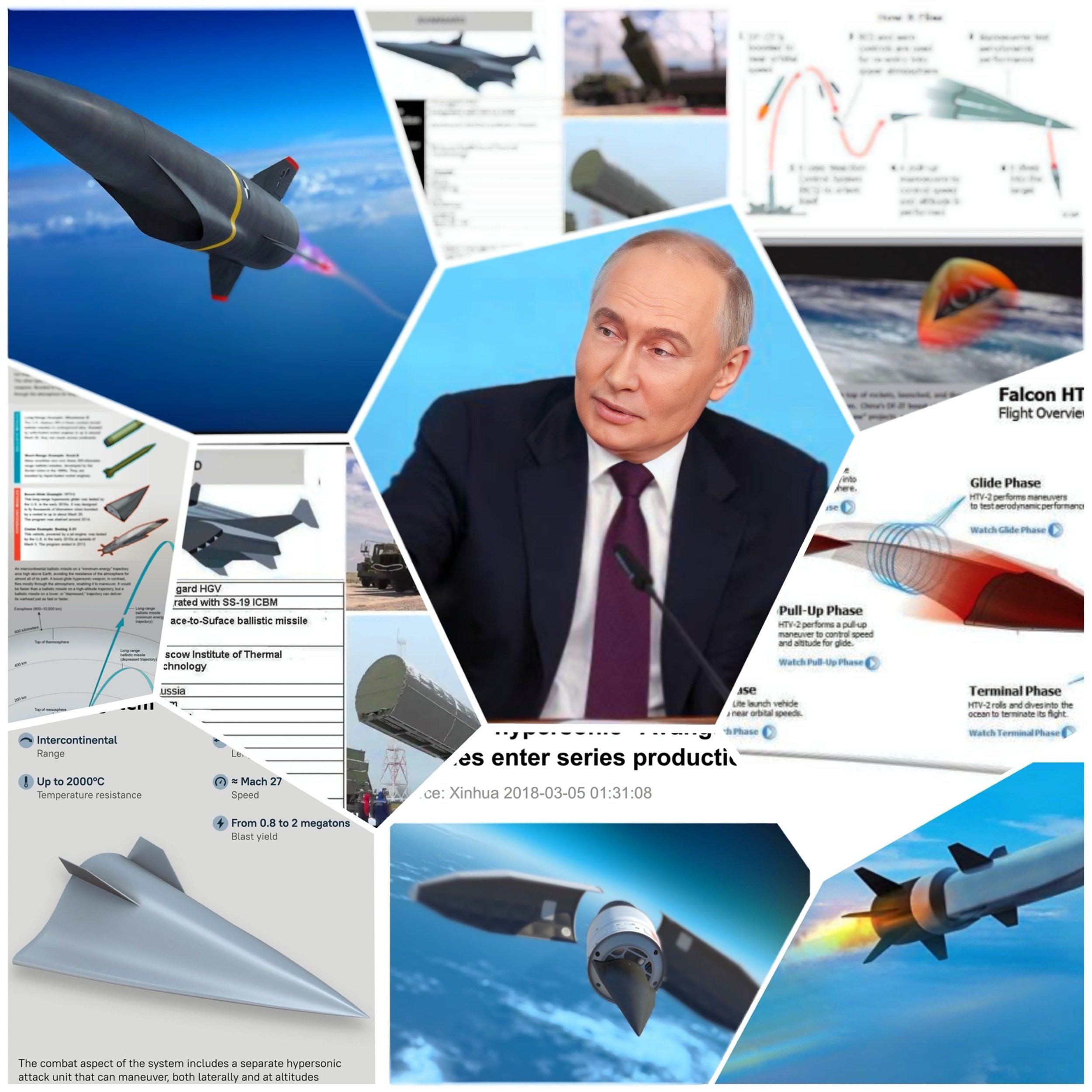 How does the Avangard compare to the HTV-2 in terms of maneuverability