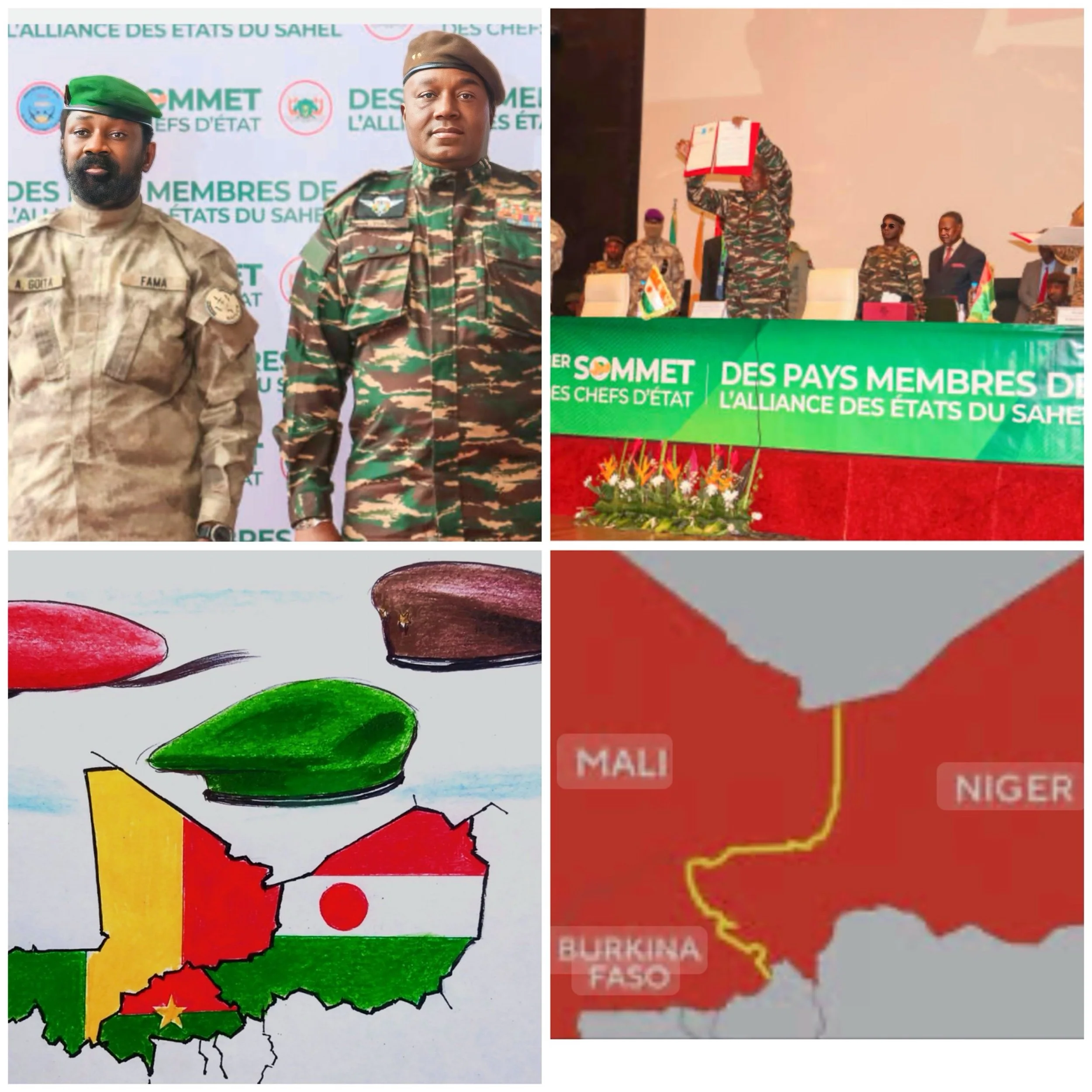 What are key points about Sahel confederation?