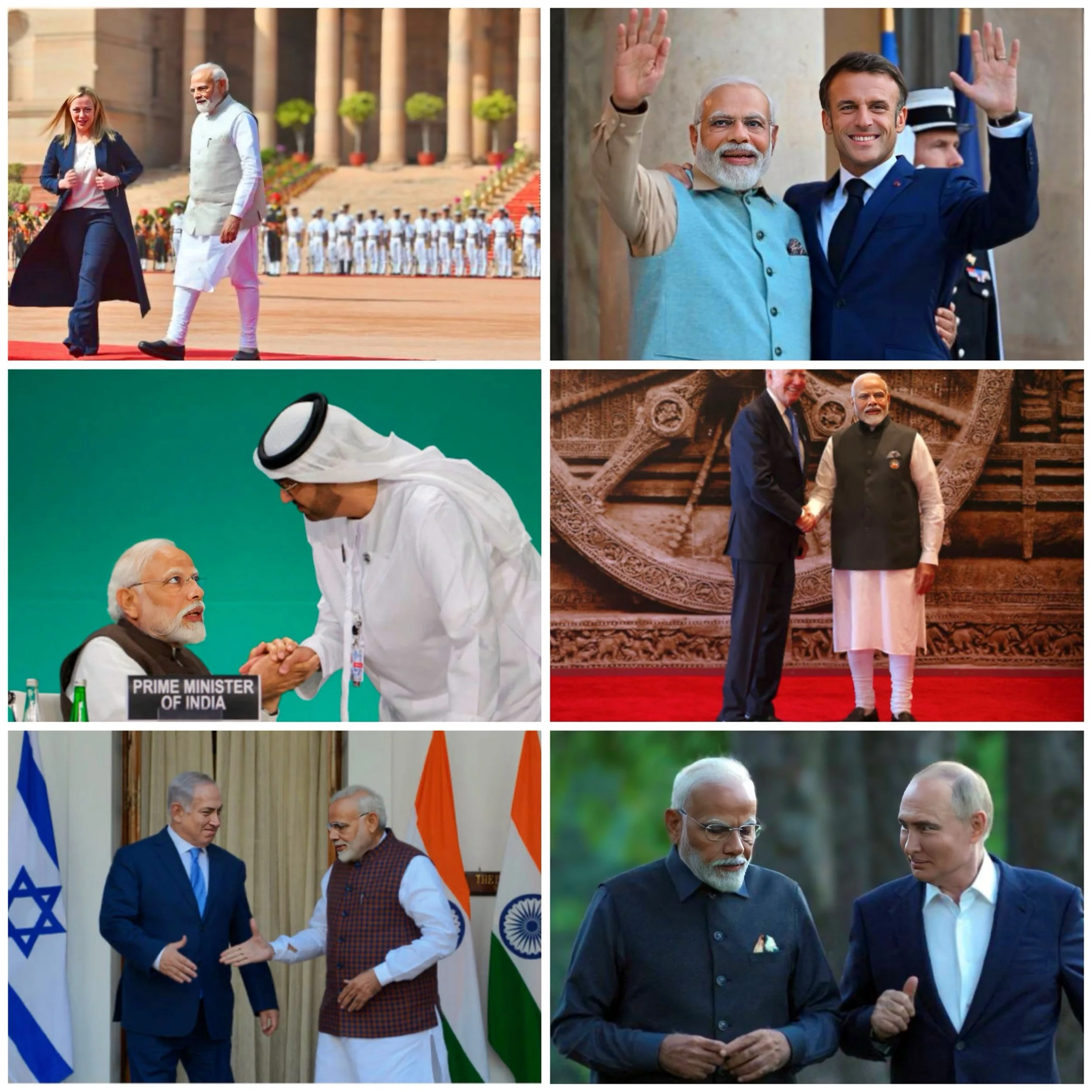 What is contributing to India’s strong political position globally 