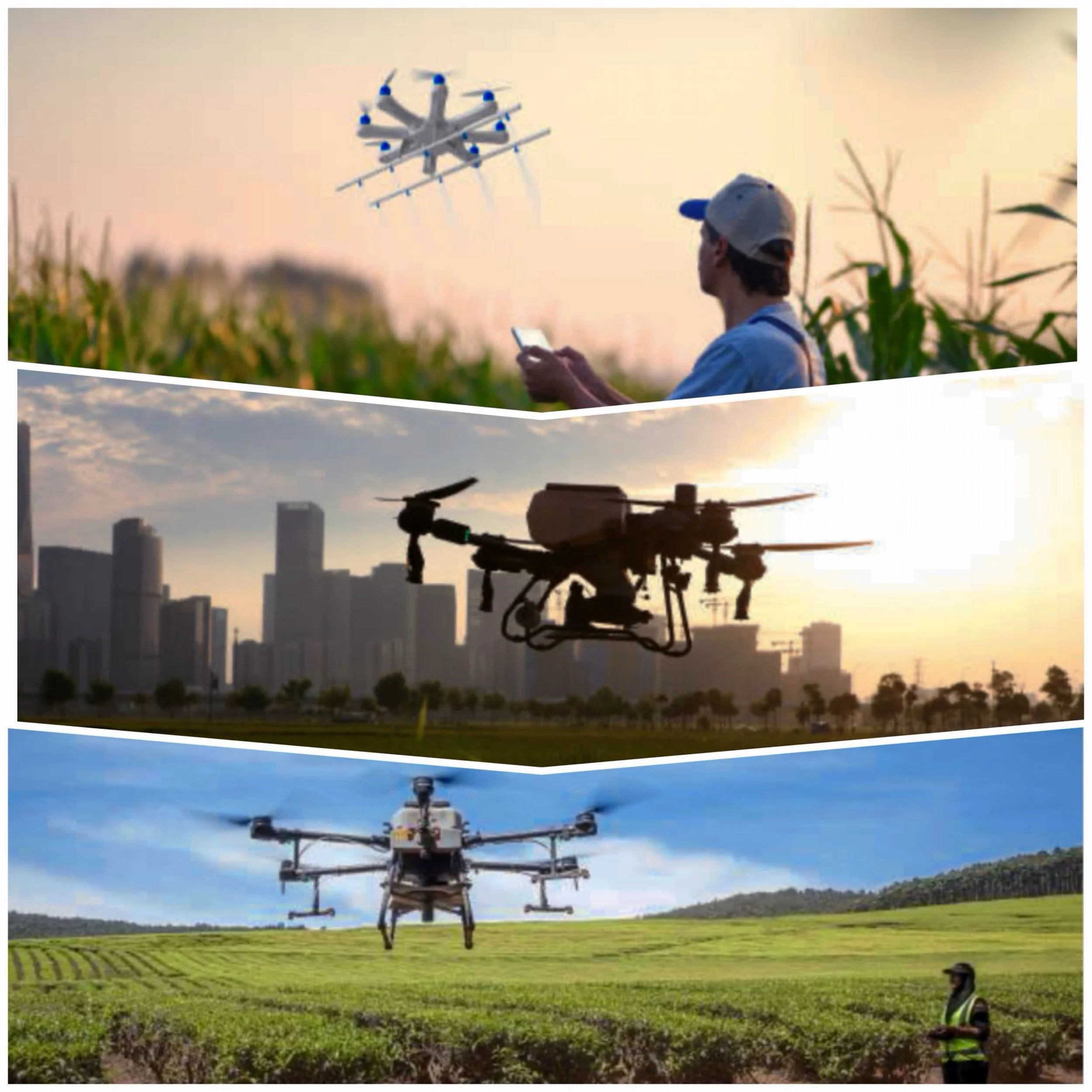 What role do drones play in modern agriculture