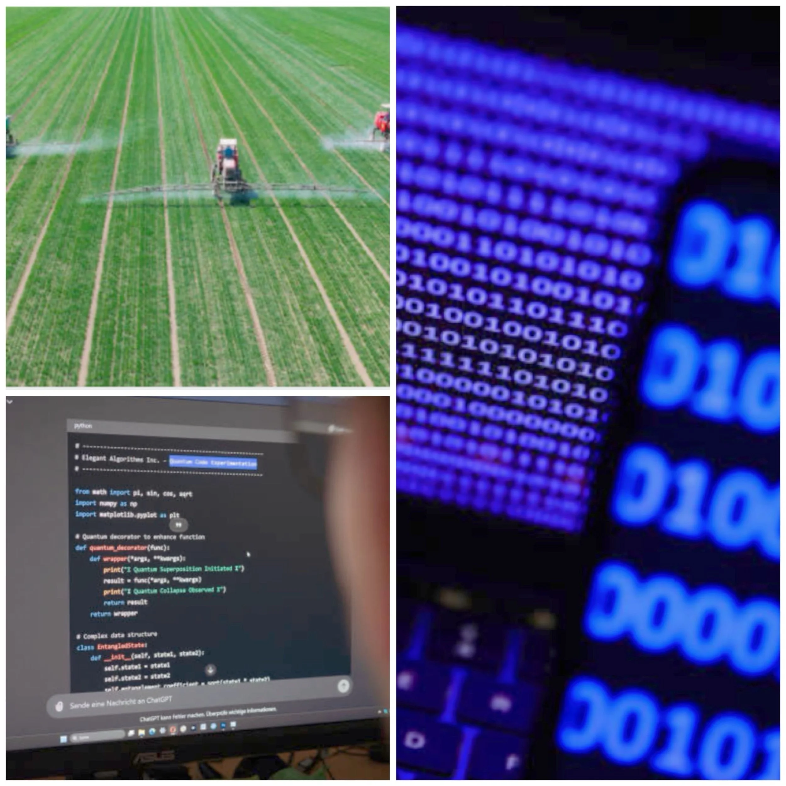 How does AI analyze data from drones to recommend fertilizers