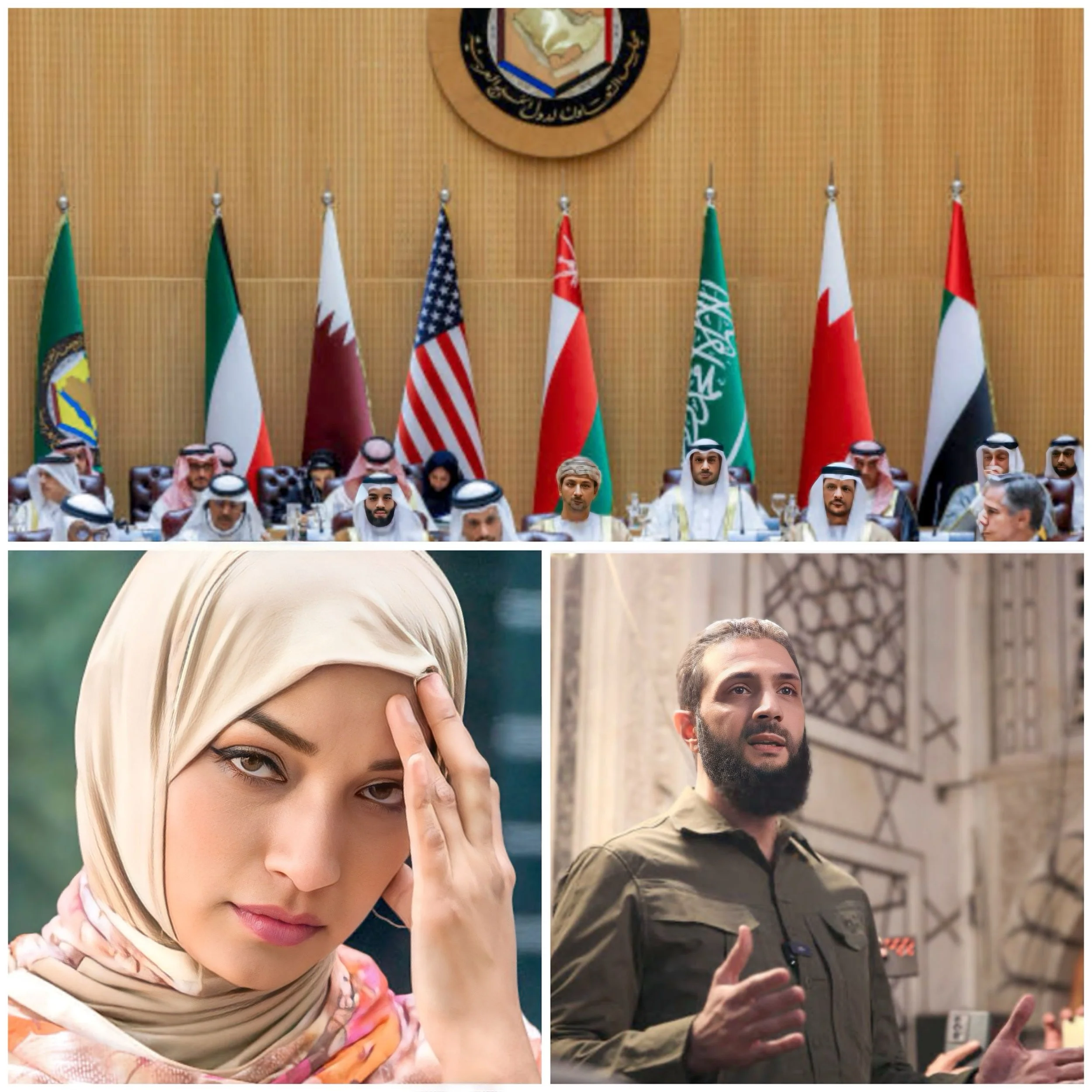 What is GCC reaction to fall of Bashar al-Assad Regime