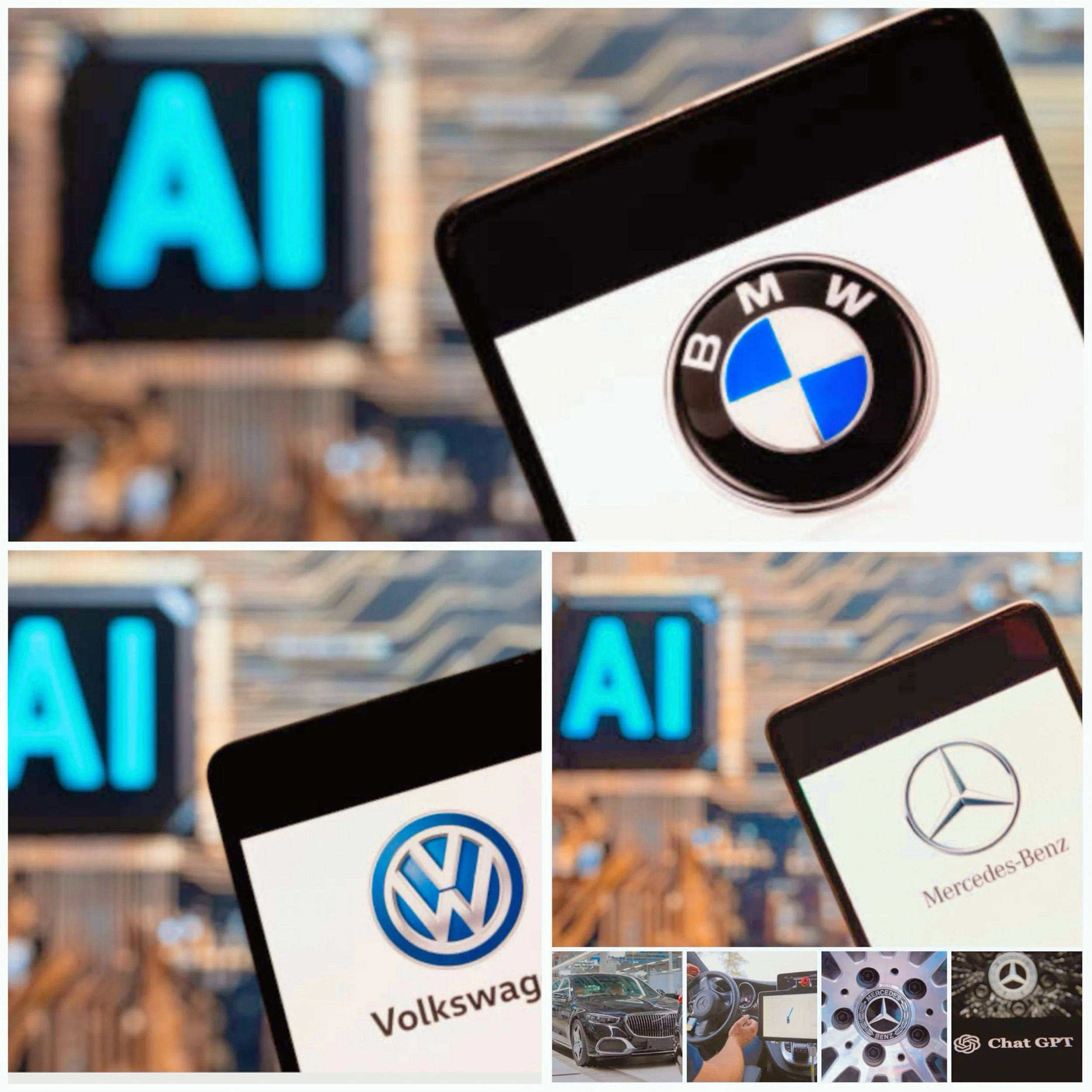 Which automobile manufacturer uses most AI in new car sales 