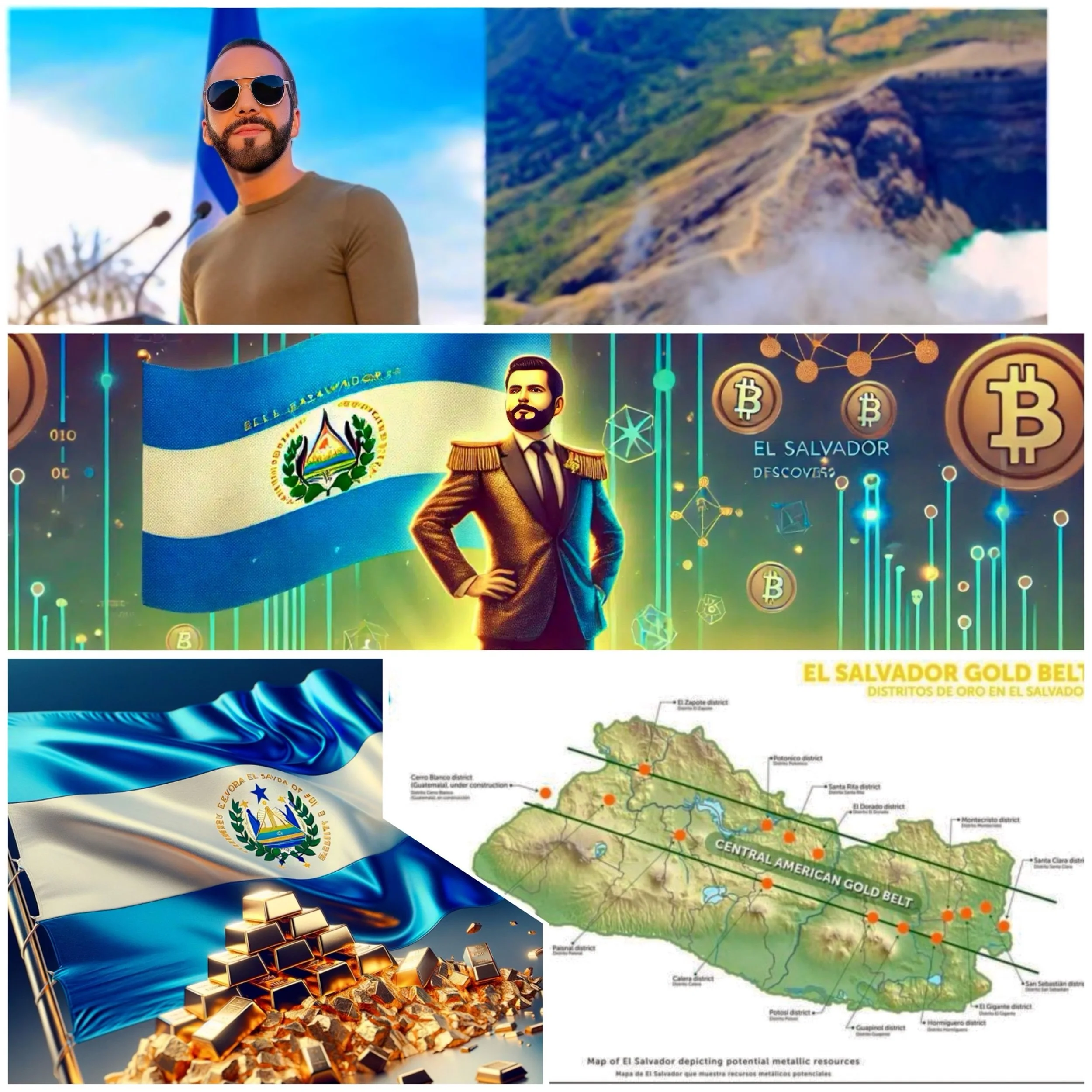 El Salvador discovers gold reserves worth  $3 Trillion