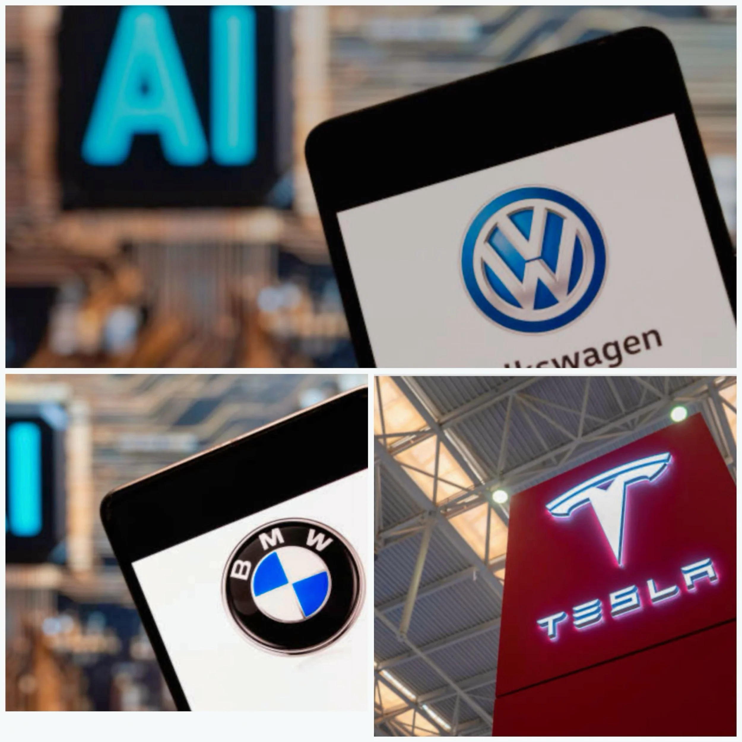 Which automotive maker has the most advance and best practices in use AI  globally 