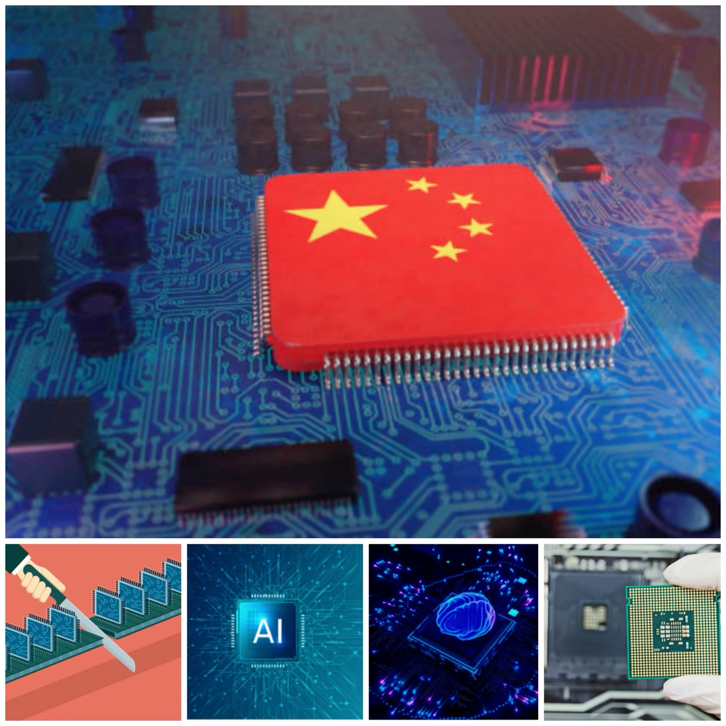 What are the potential long-term economic impacts on China if the chip shortage persists
