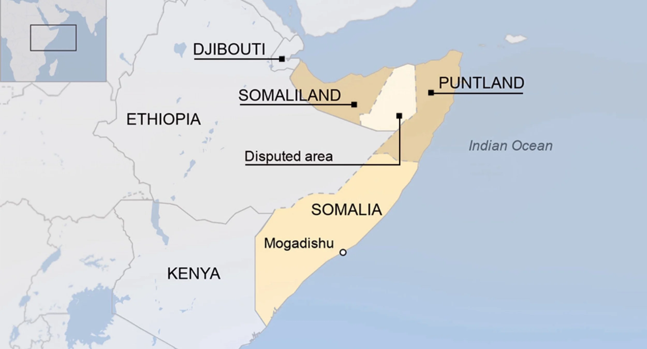 What are the key geographical features of Puntland