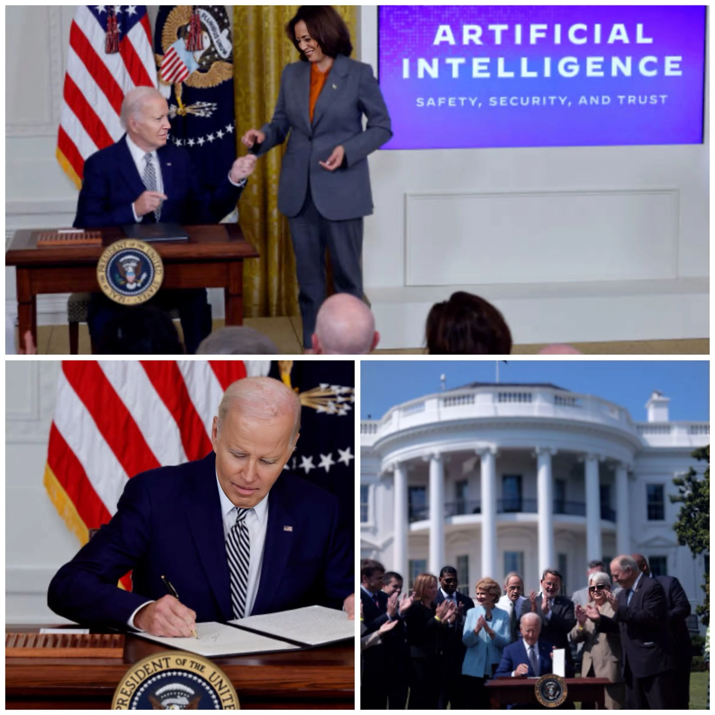 What are the potential consequences of repealing Biden's AI executive order