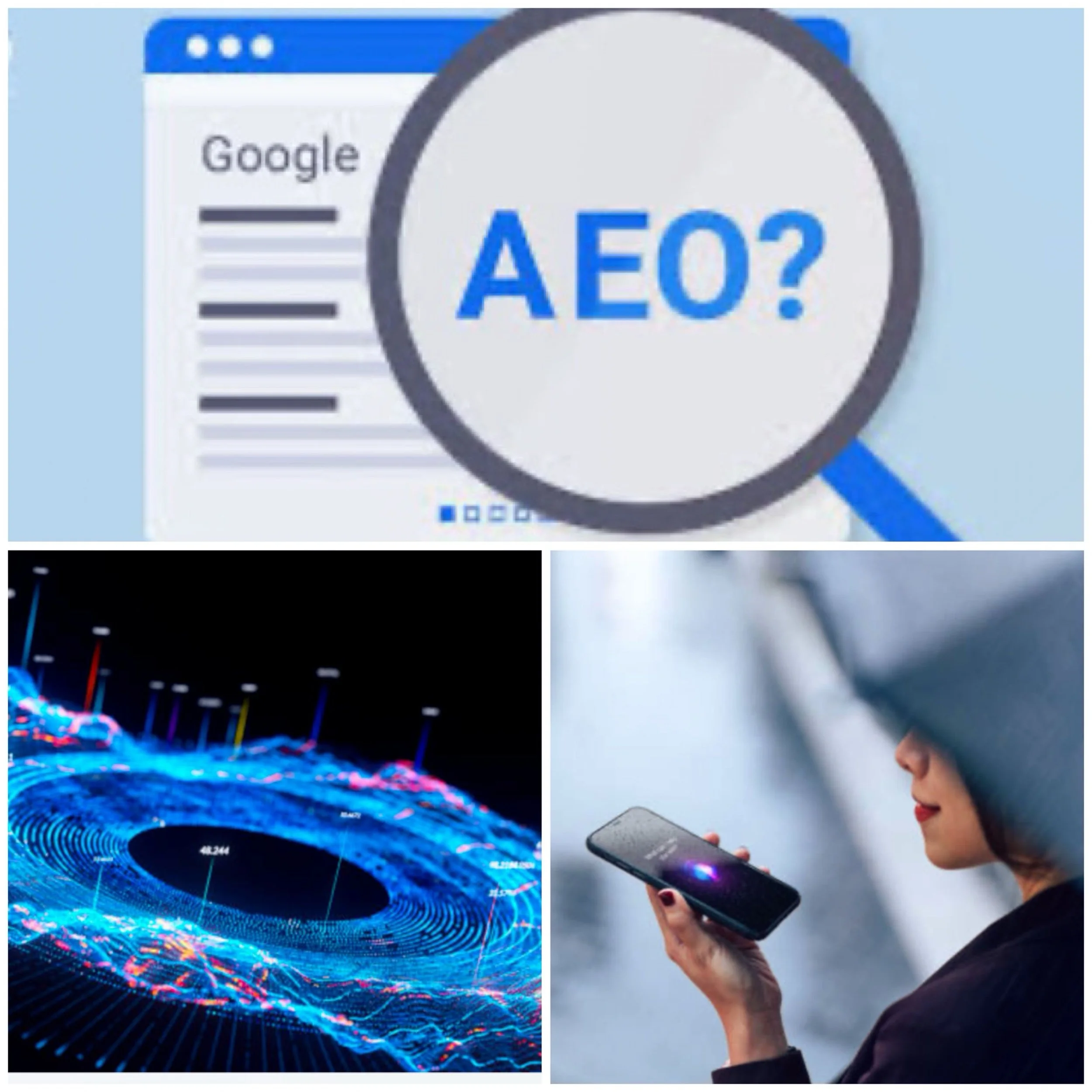 What role does user intent play in AEO