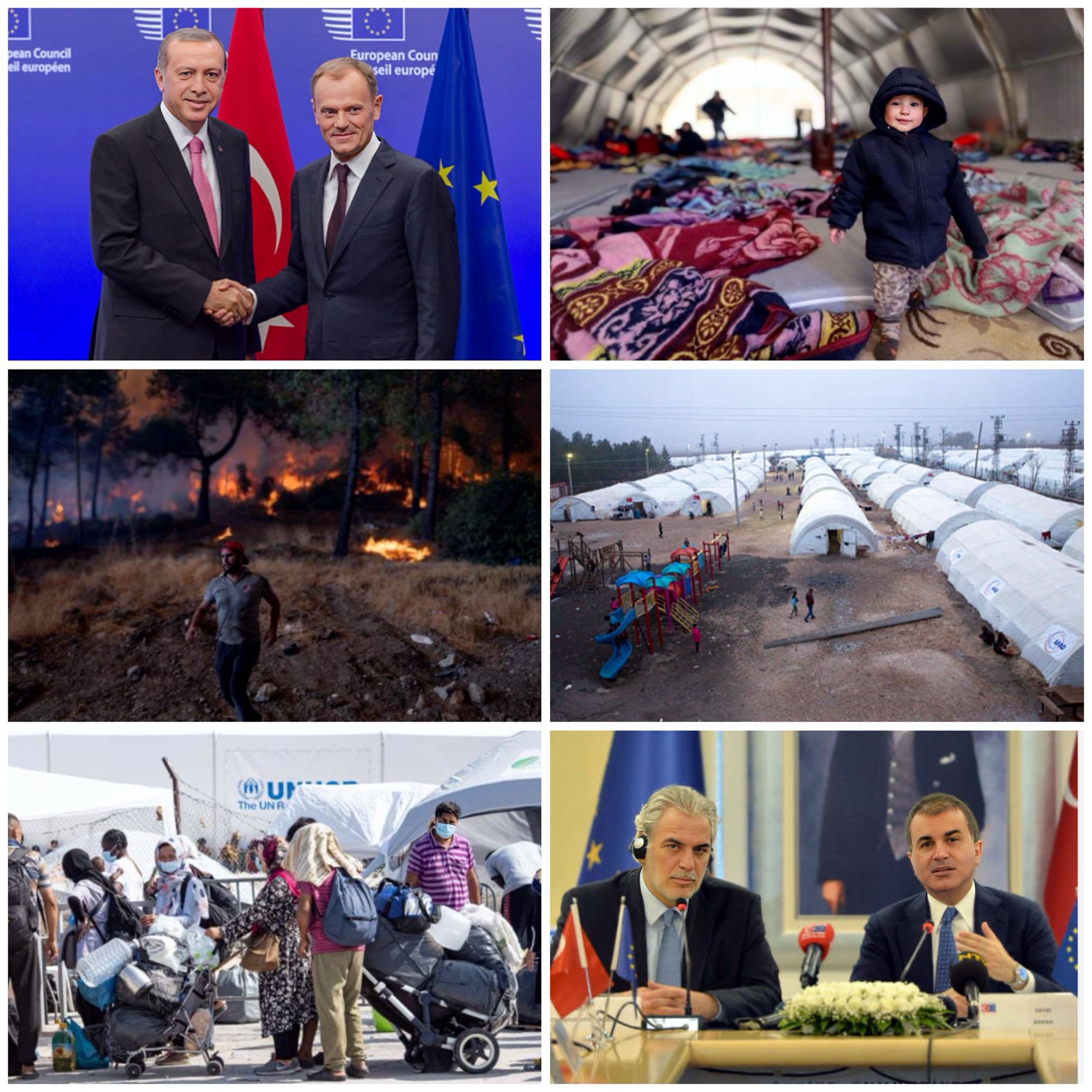 What is account of €10 billion EU paid to Turkey to keep 2.6 million refugees