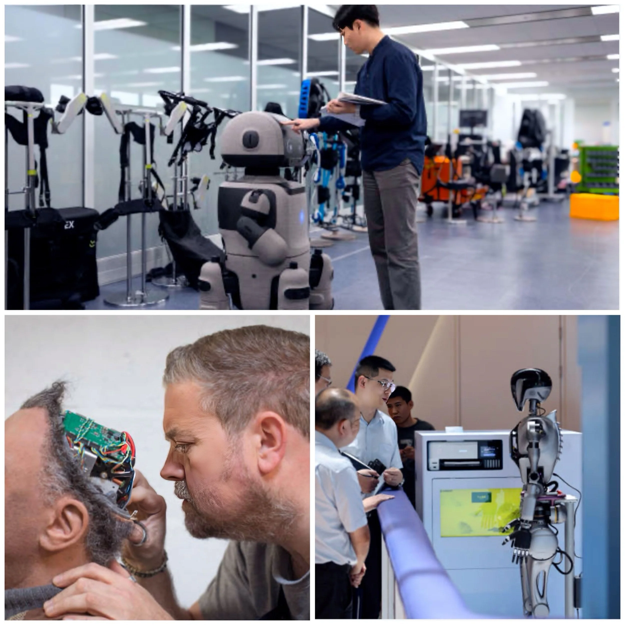 What are the main challenges in implementing humanoid robots in businesses