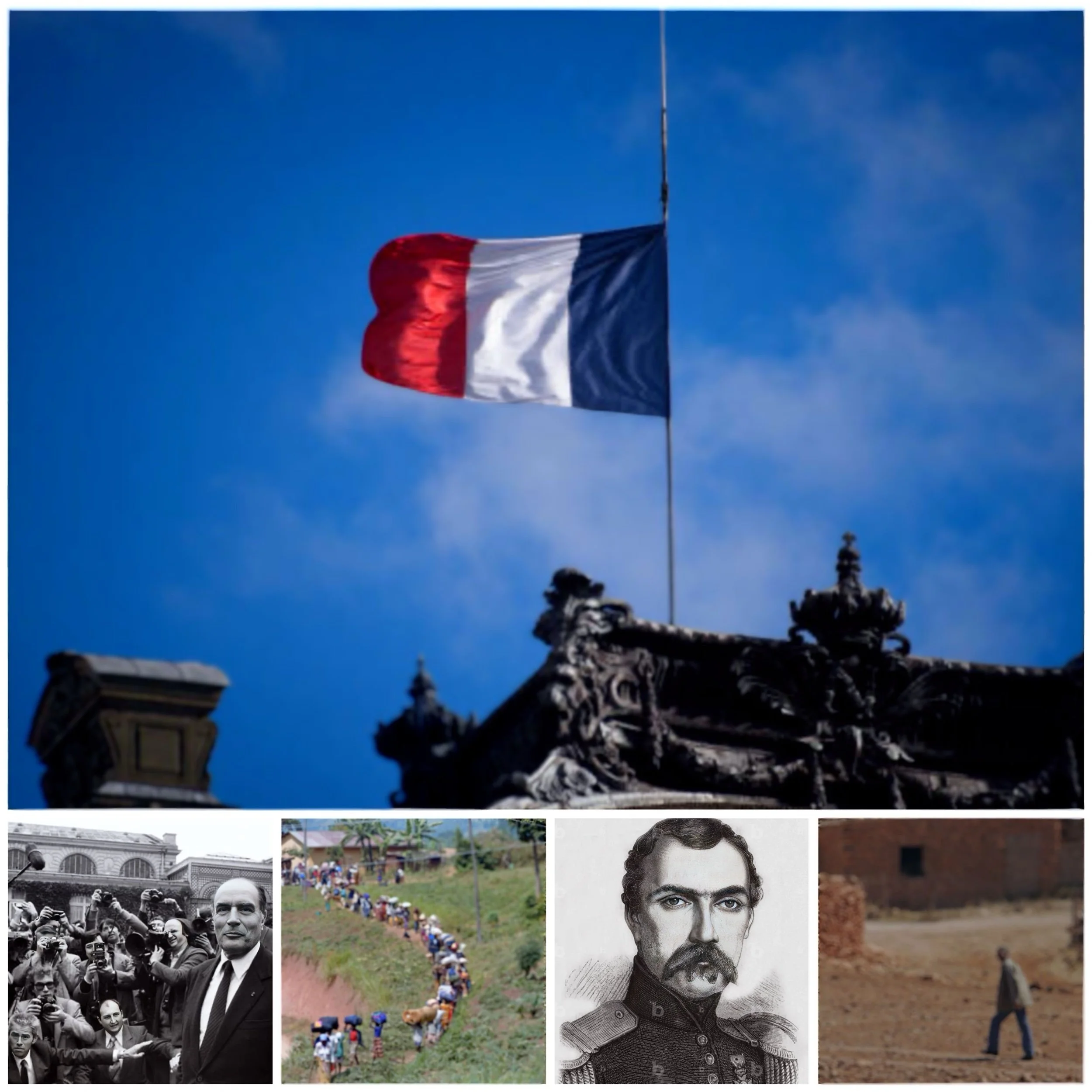 Are French directly and indirectly involved in genocide in Alegría and Rwanda? What are key facts 