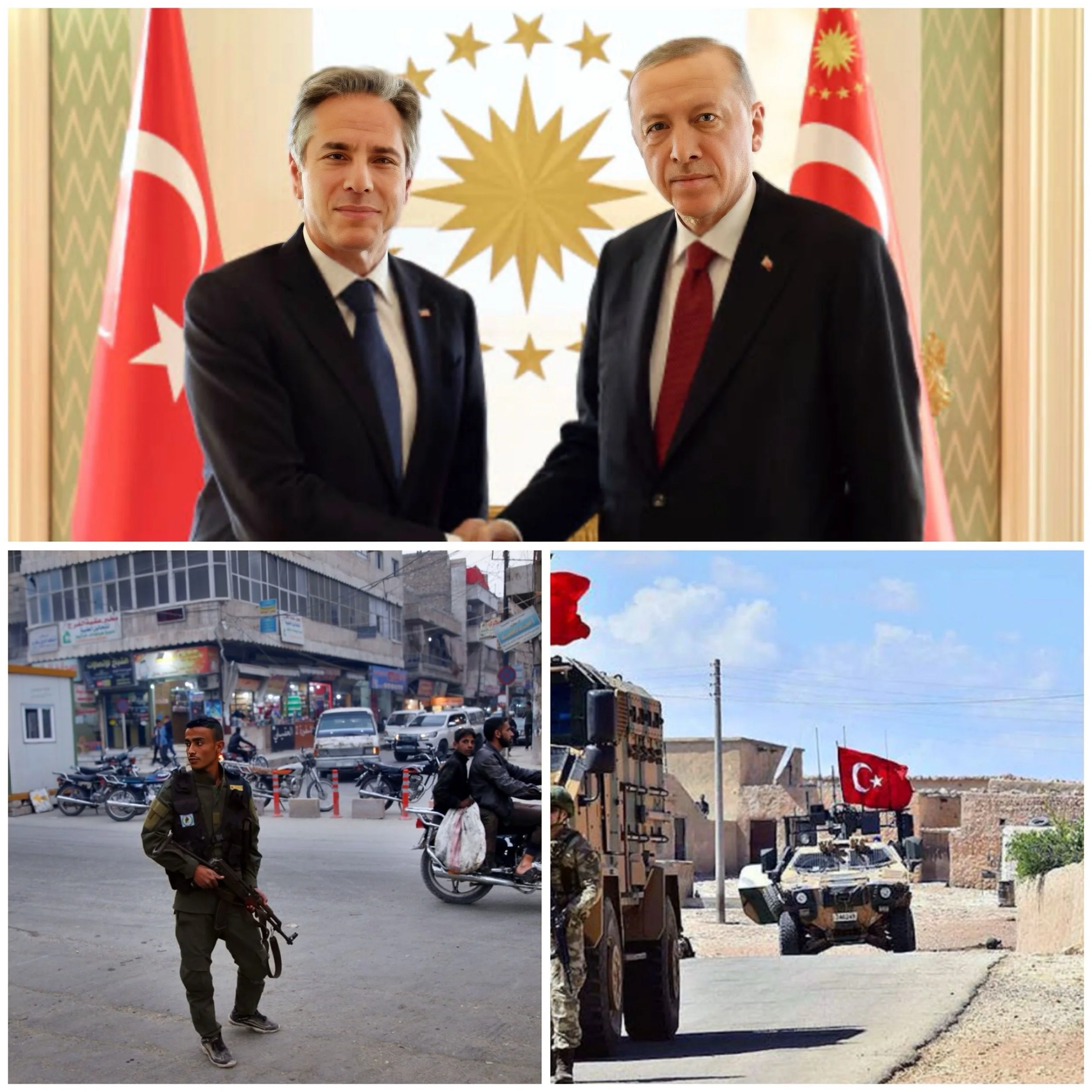 What is cease-fire deal between US and Turkish rebel to withdraw from Manjib