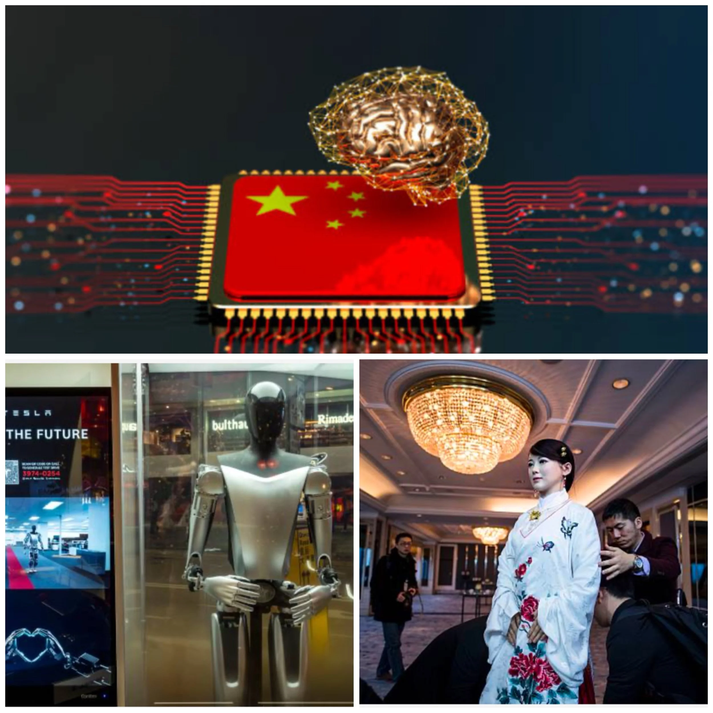 How does China's strategy for humanoid robotics compare to that of Japan and the US