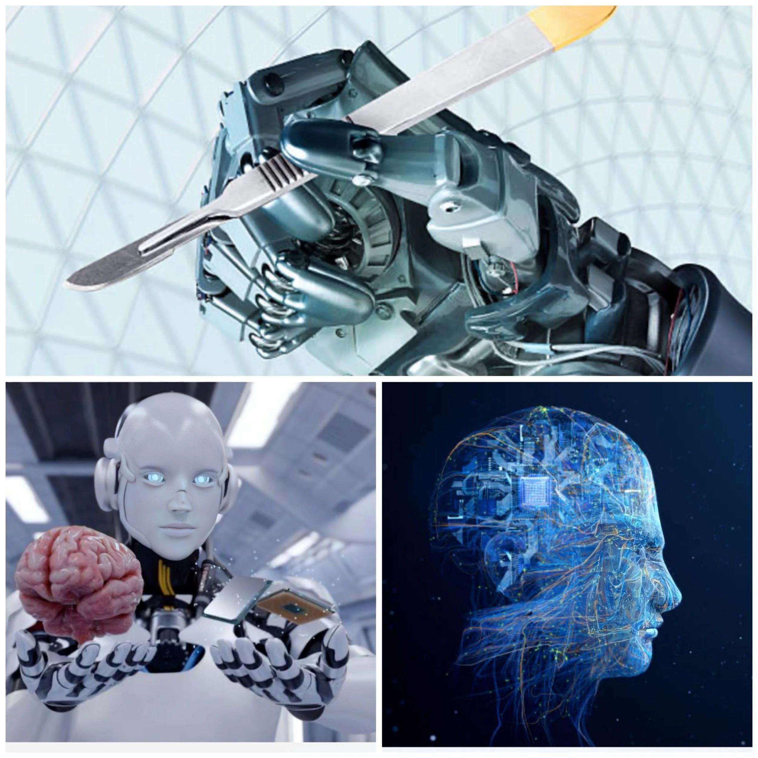 In what ways do humanoid robots assist in surgical procedures