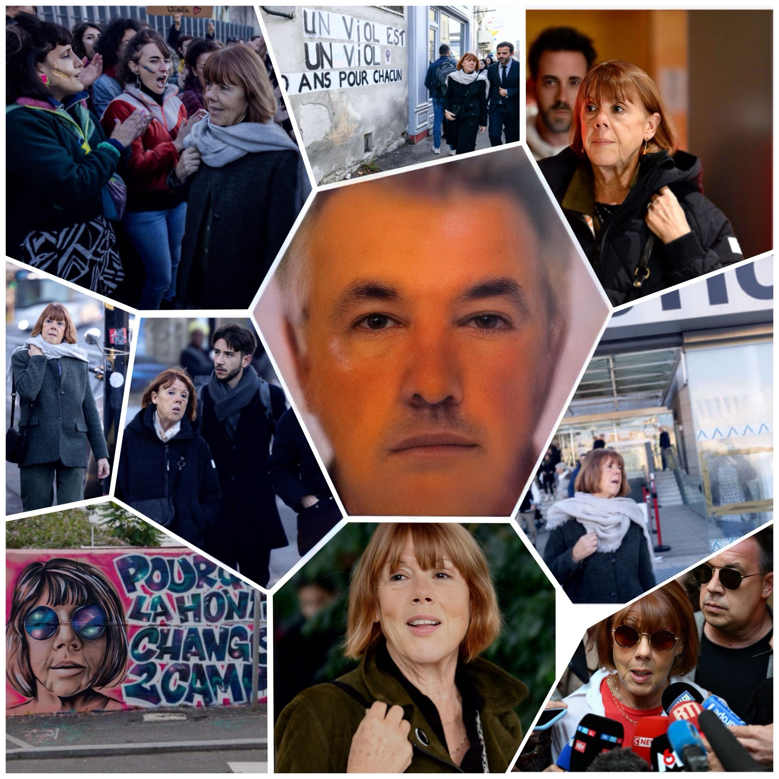 Pelicot rape case in France by 50 men - World applauds Gisèle Pelicot for her bravery & courage for justice 