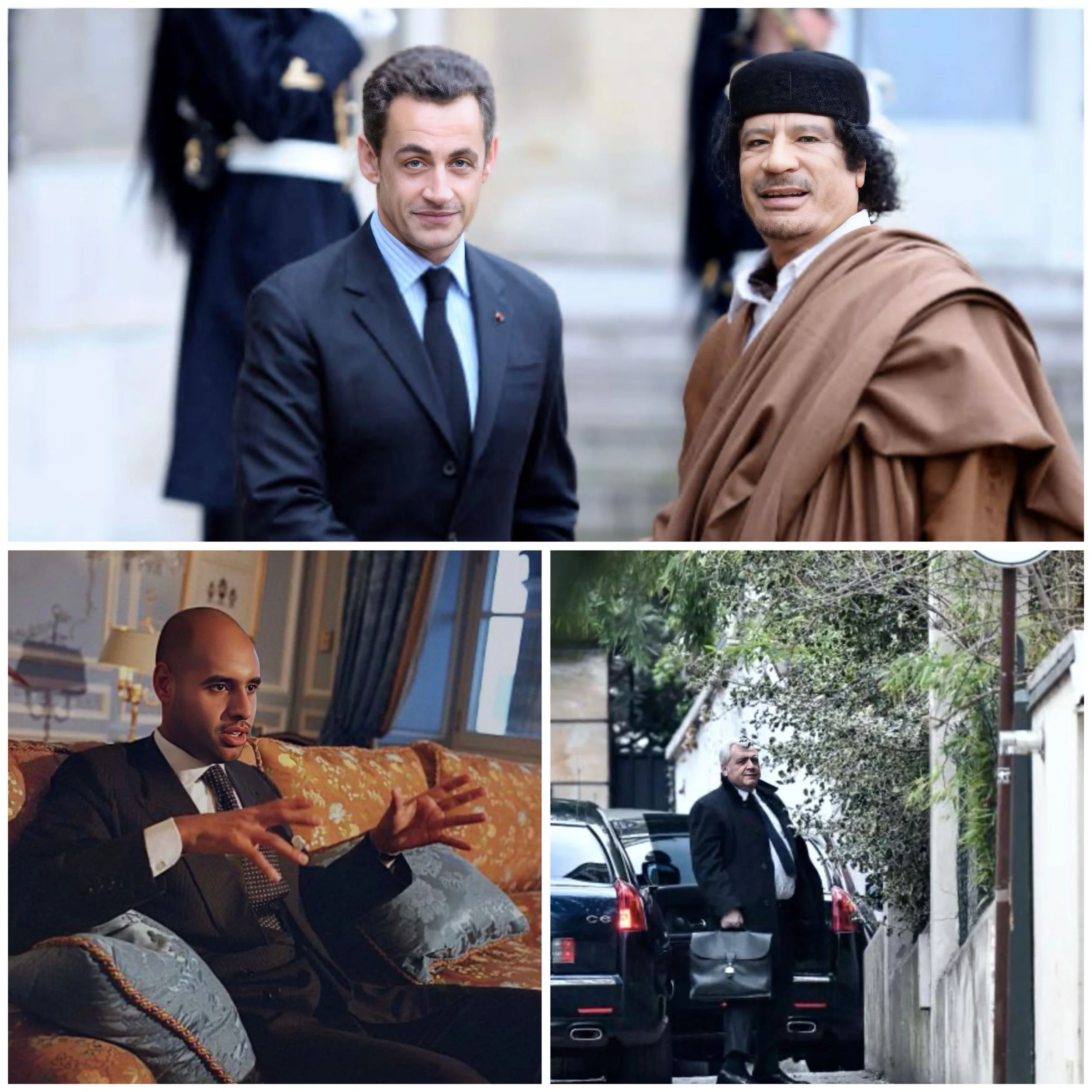 What evidence do prosecutors have against Sarkozy