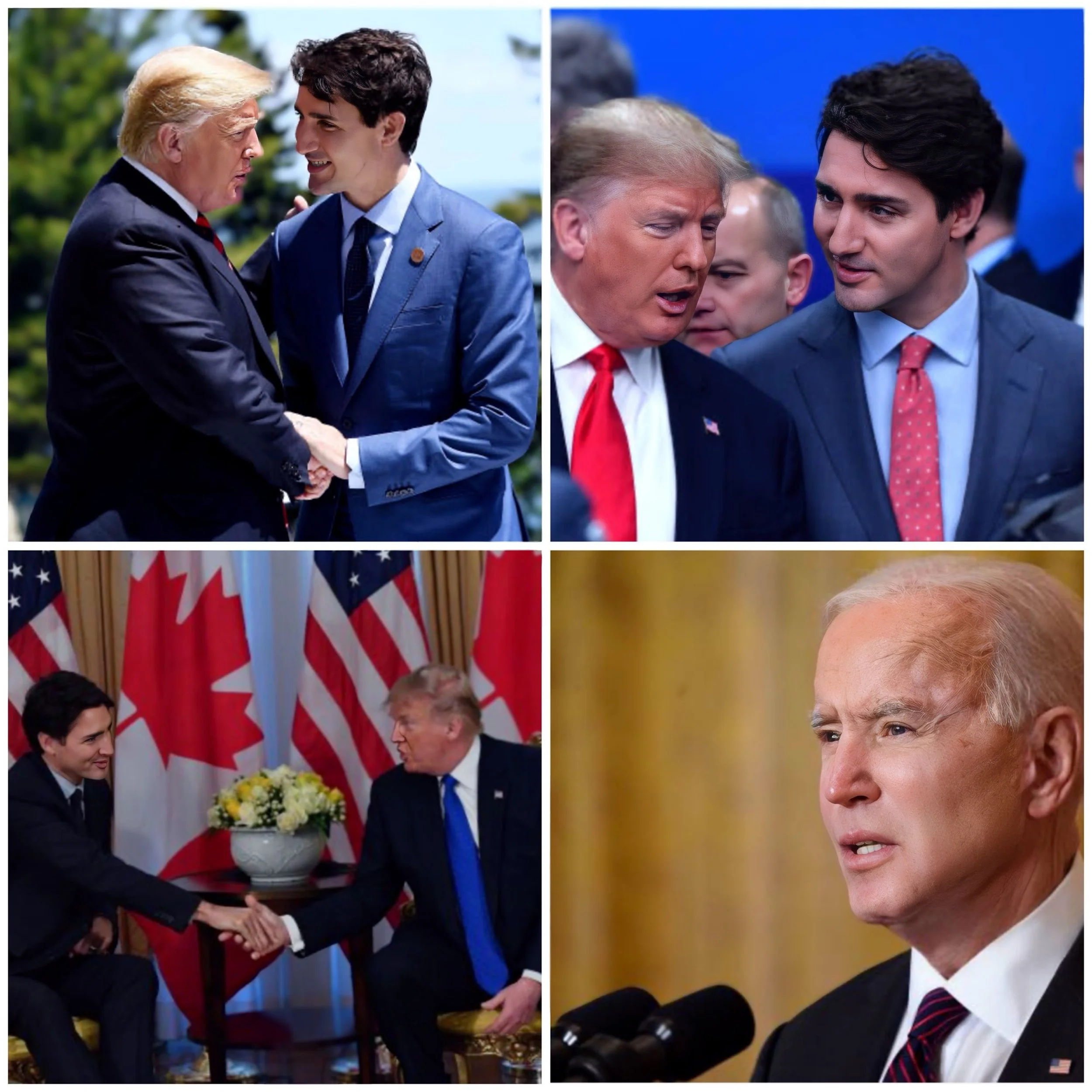 What is state of Canadian affairs after Trudeau met Trump 