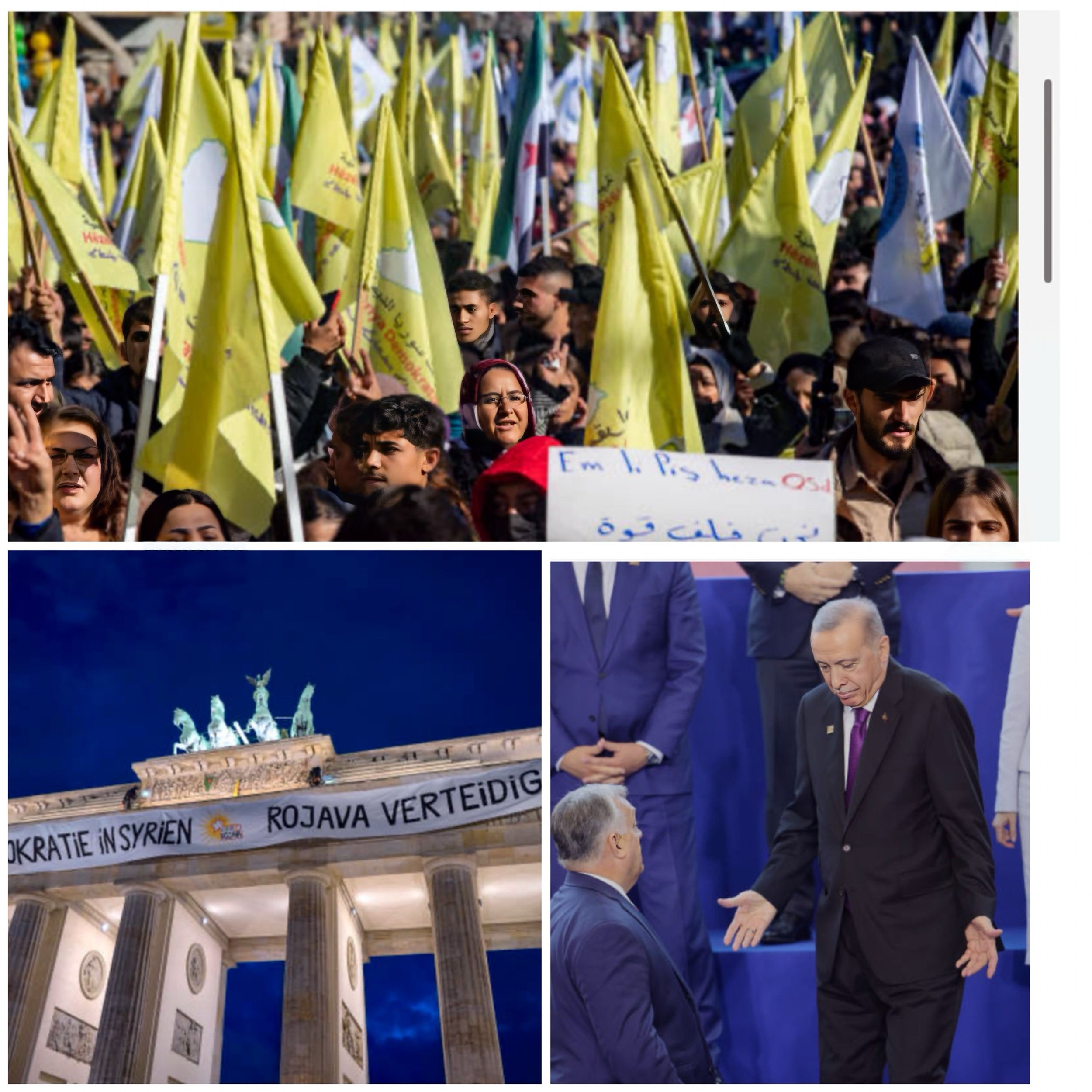 What is US, Germany and Turkeys intent for Kurds in Turkey 