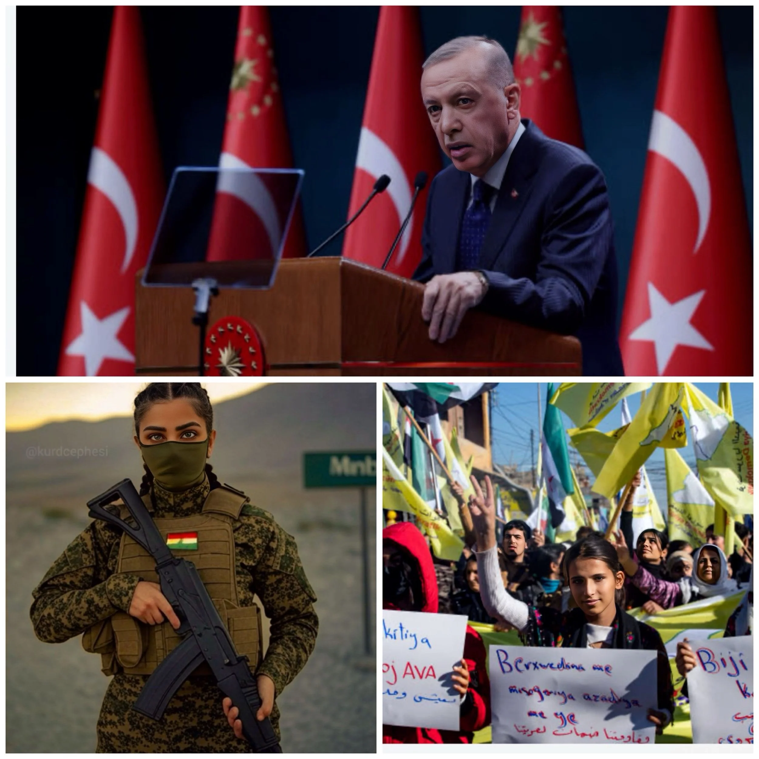 Erdogan bent upon ethnic cleansing of Kurds of Syria