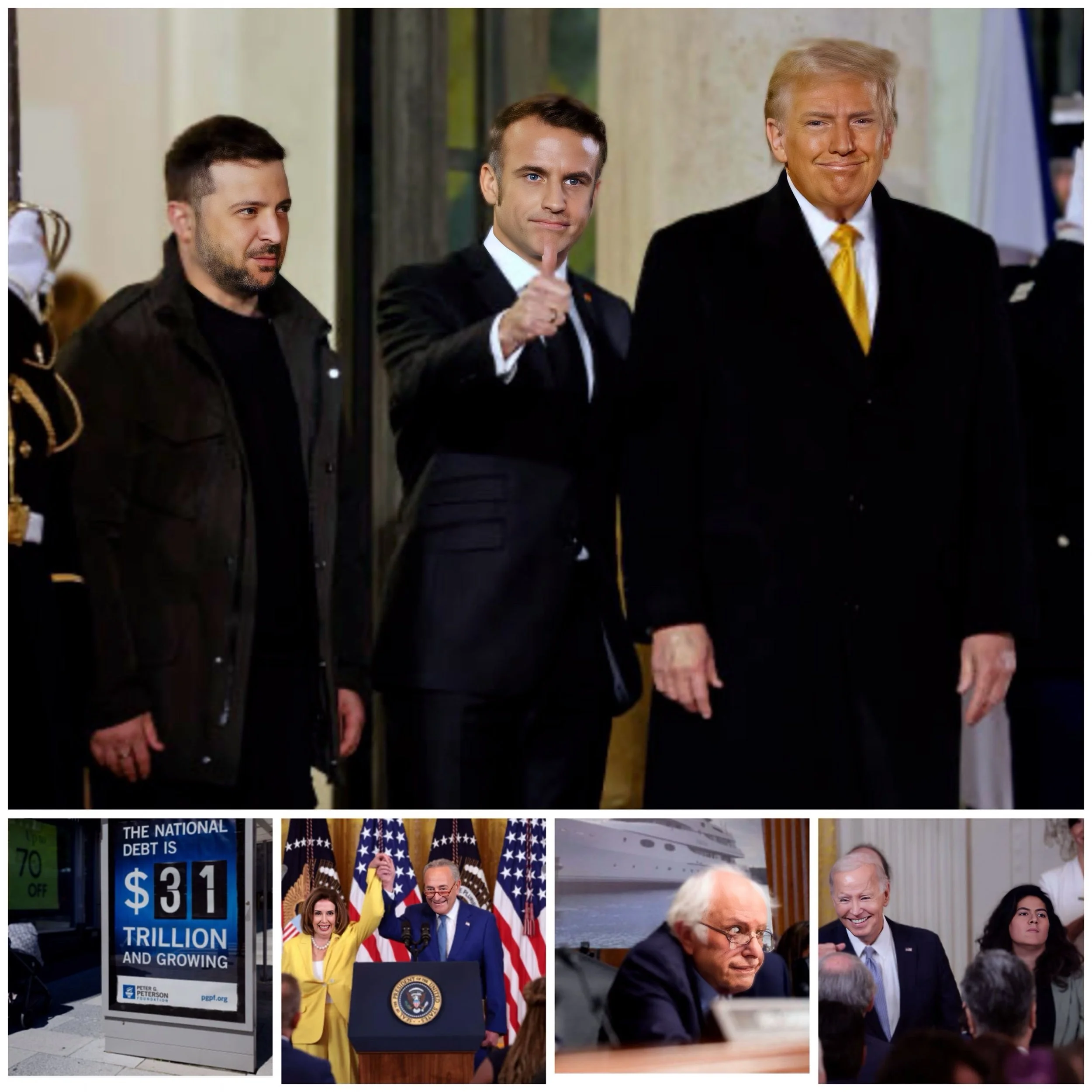 US budget deficit was $1.8 Trillion, how have they been funding Ukraine and Israel?