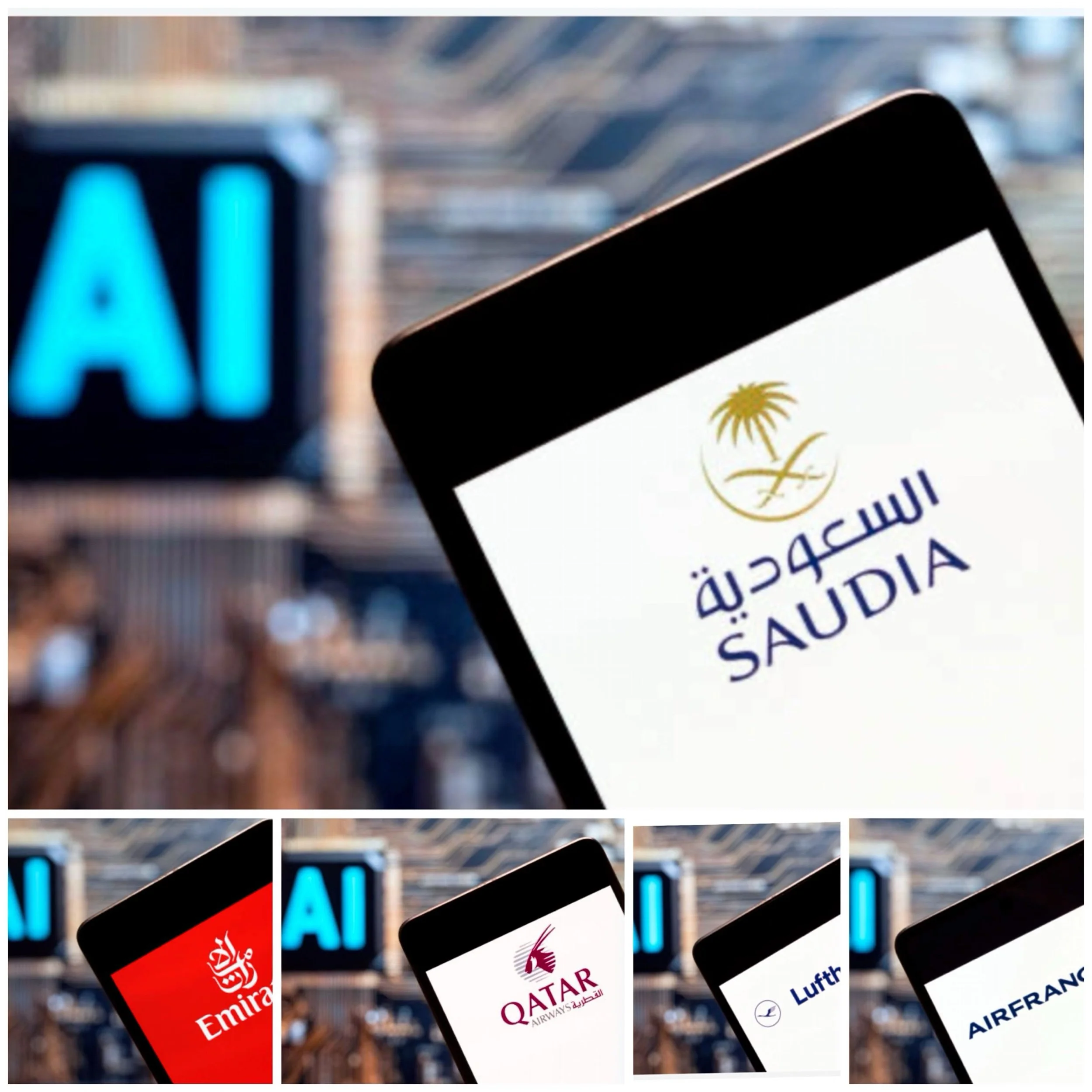 AI wave in global top airlines 