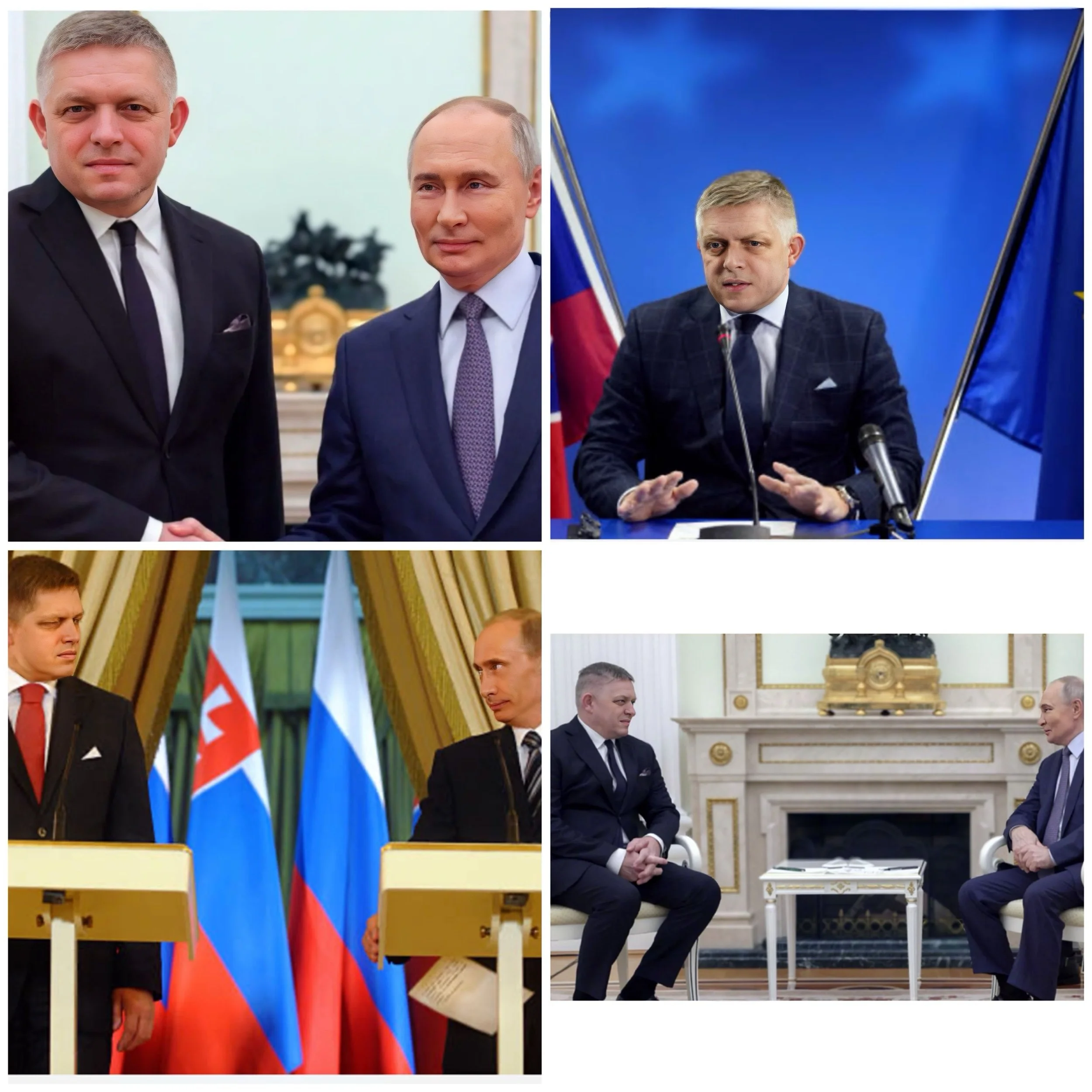 Slovakia President visited Putin and on other hand finalized military deal with Israel? 