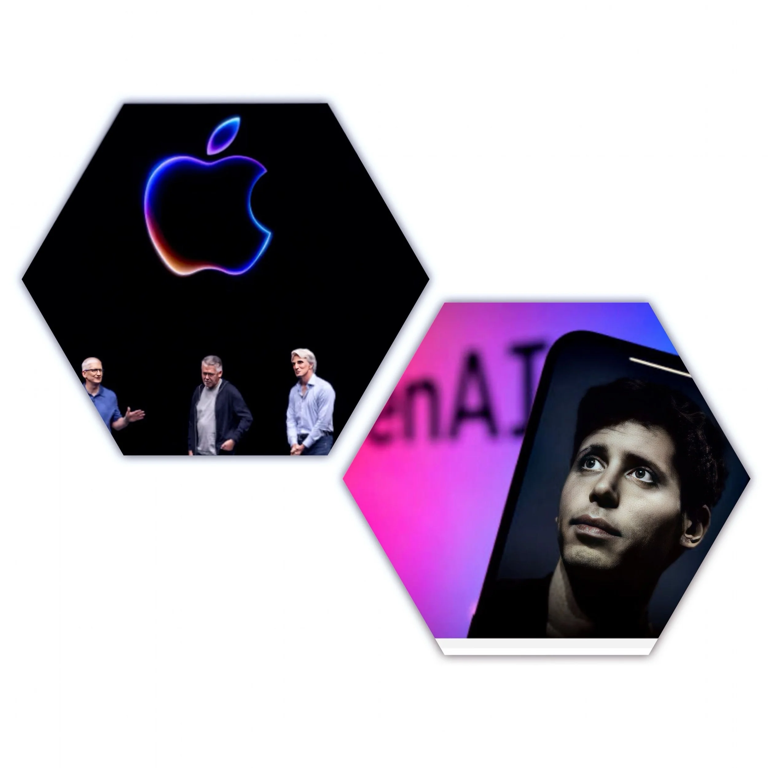 How does Apple's partnership with OpenAI enhance user privacy on their devices