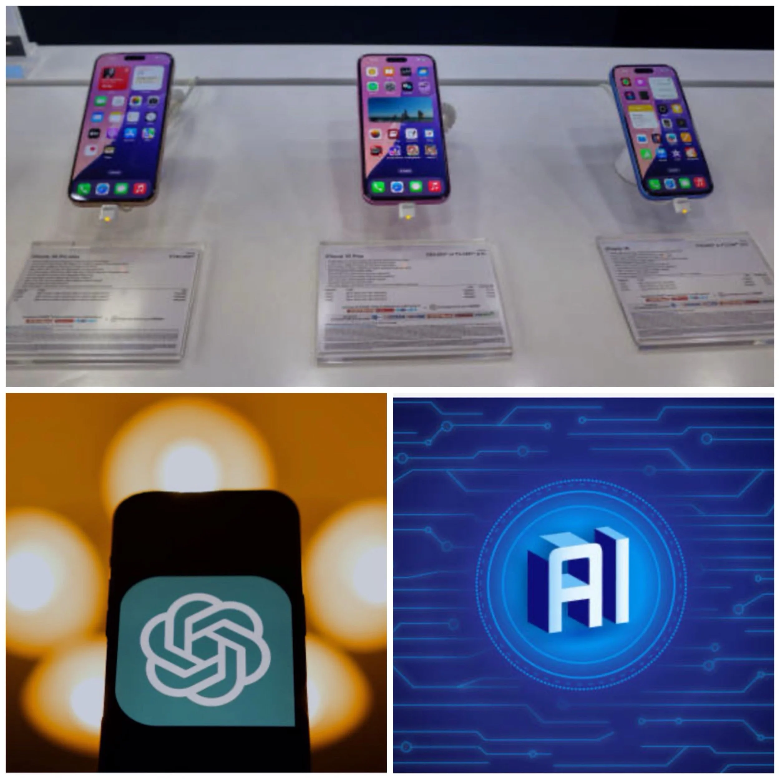 What AI technologies are being used by phone company to enhance artificial experience