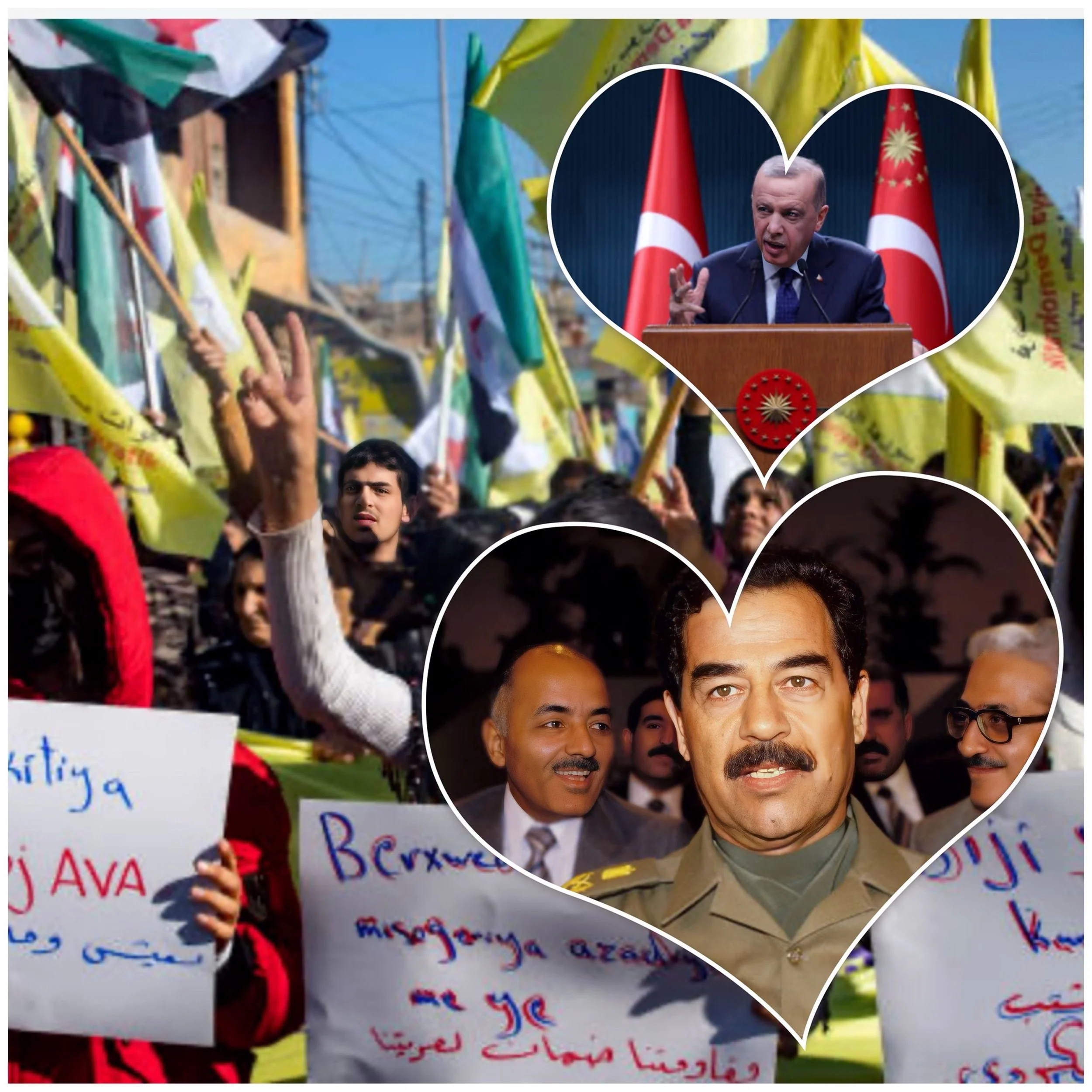 Is Edrogan following Saddam’s footsteps 