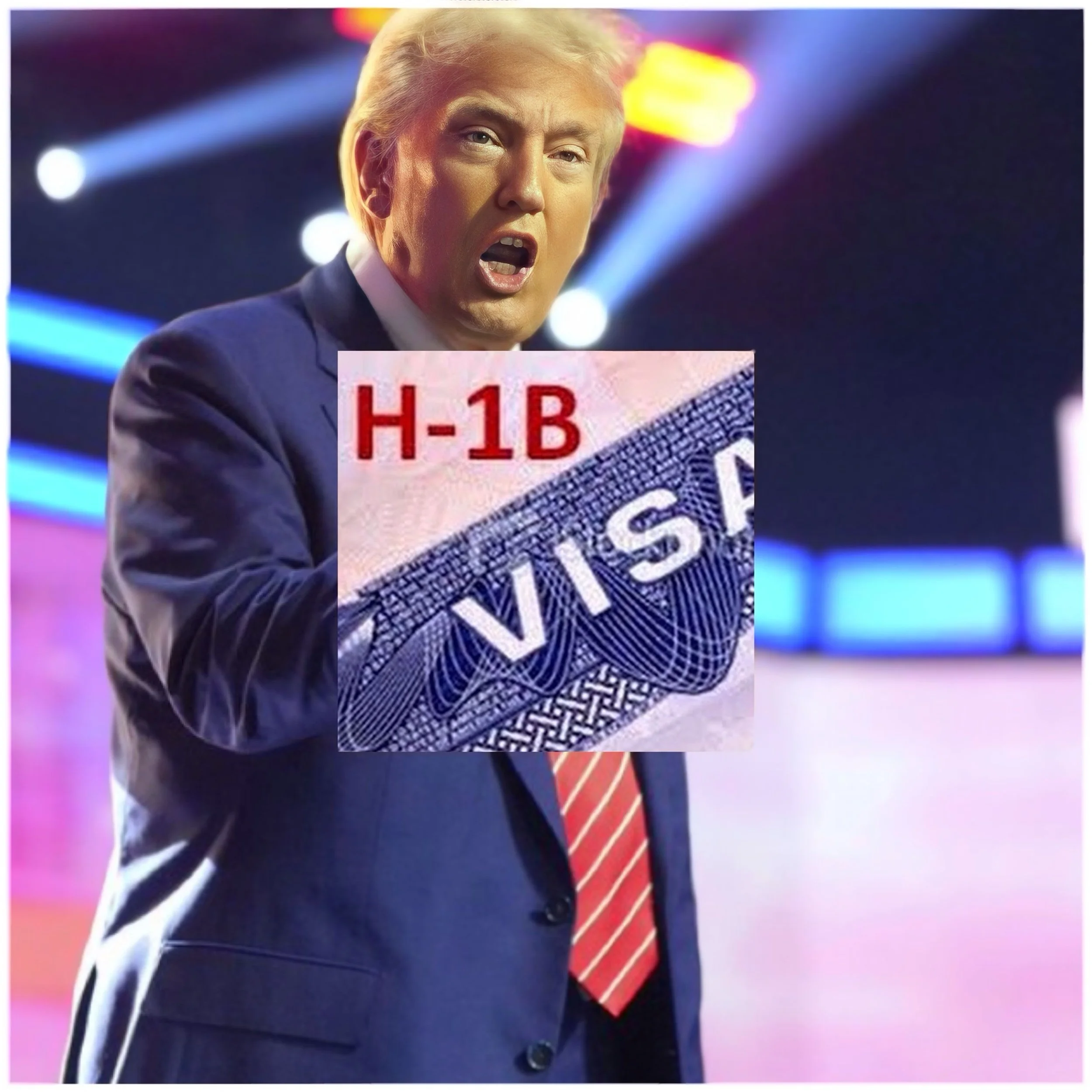 Does Trump support H1B visa? 