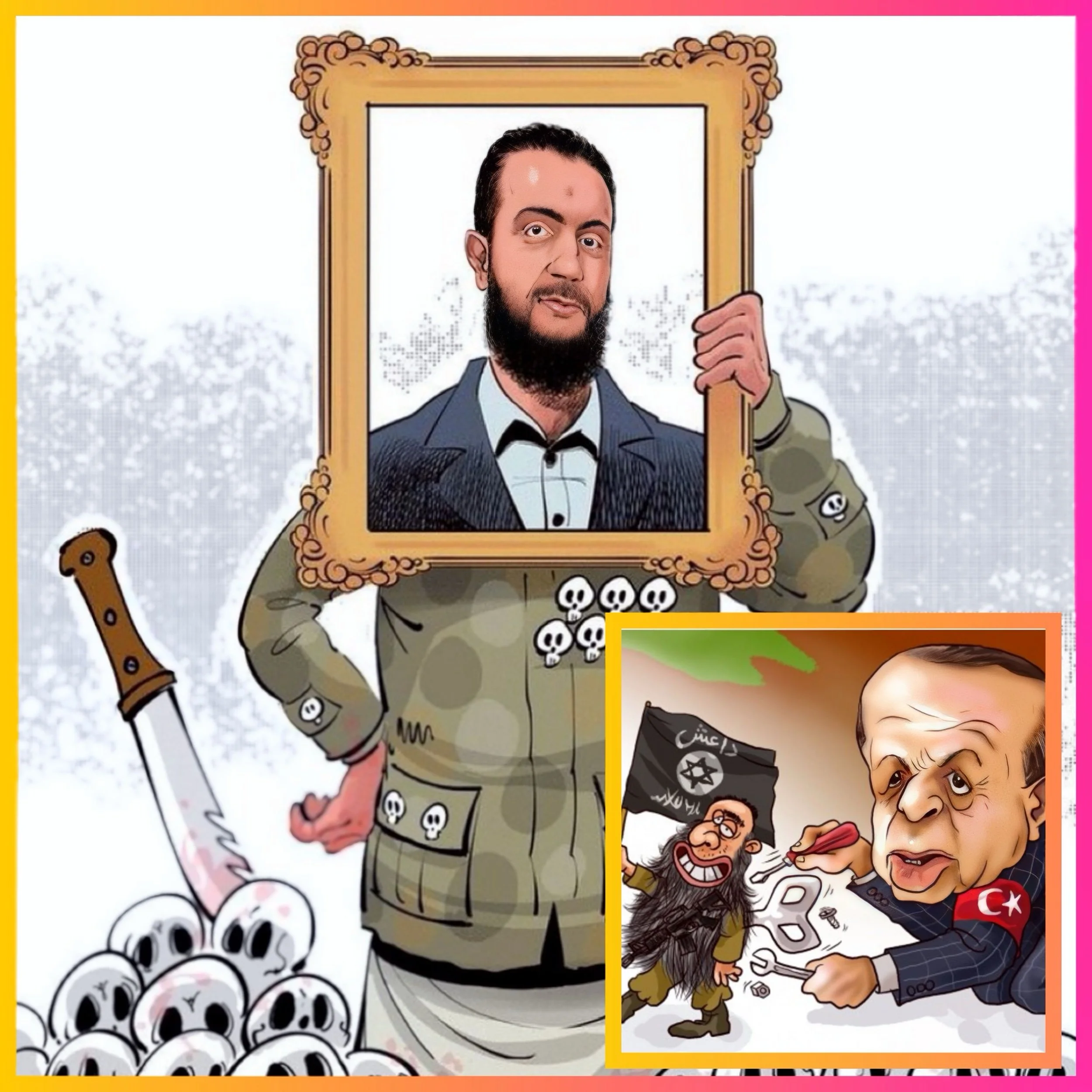 Tactics ISIS used in Mosul - Stop Turkey- Warning Auschwitz coming back ! ☠️🏴☠️