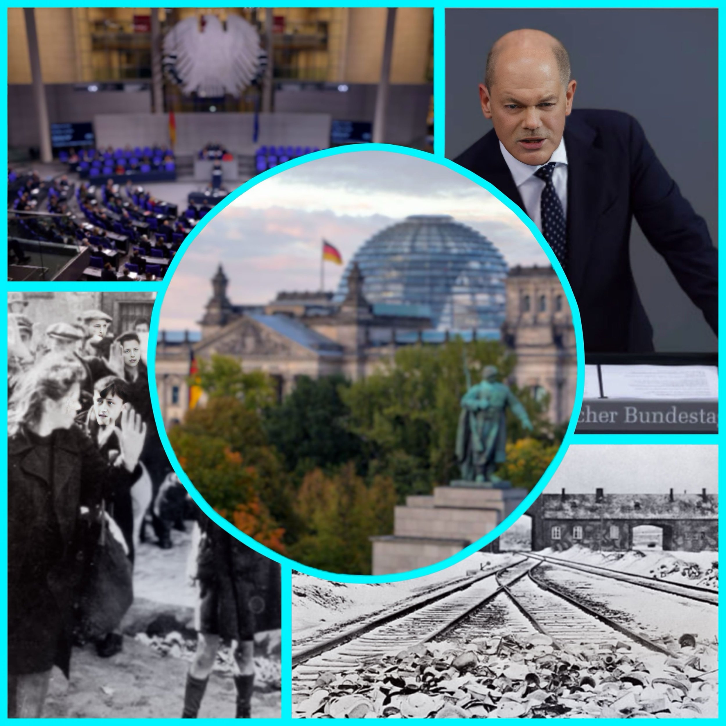 Is new Germany still hungover on holocaust to enable to progress in Socio-economic and political front 