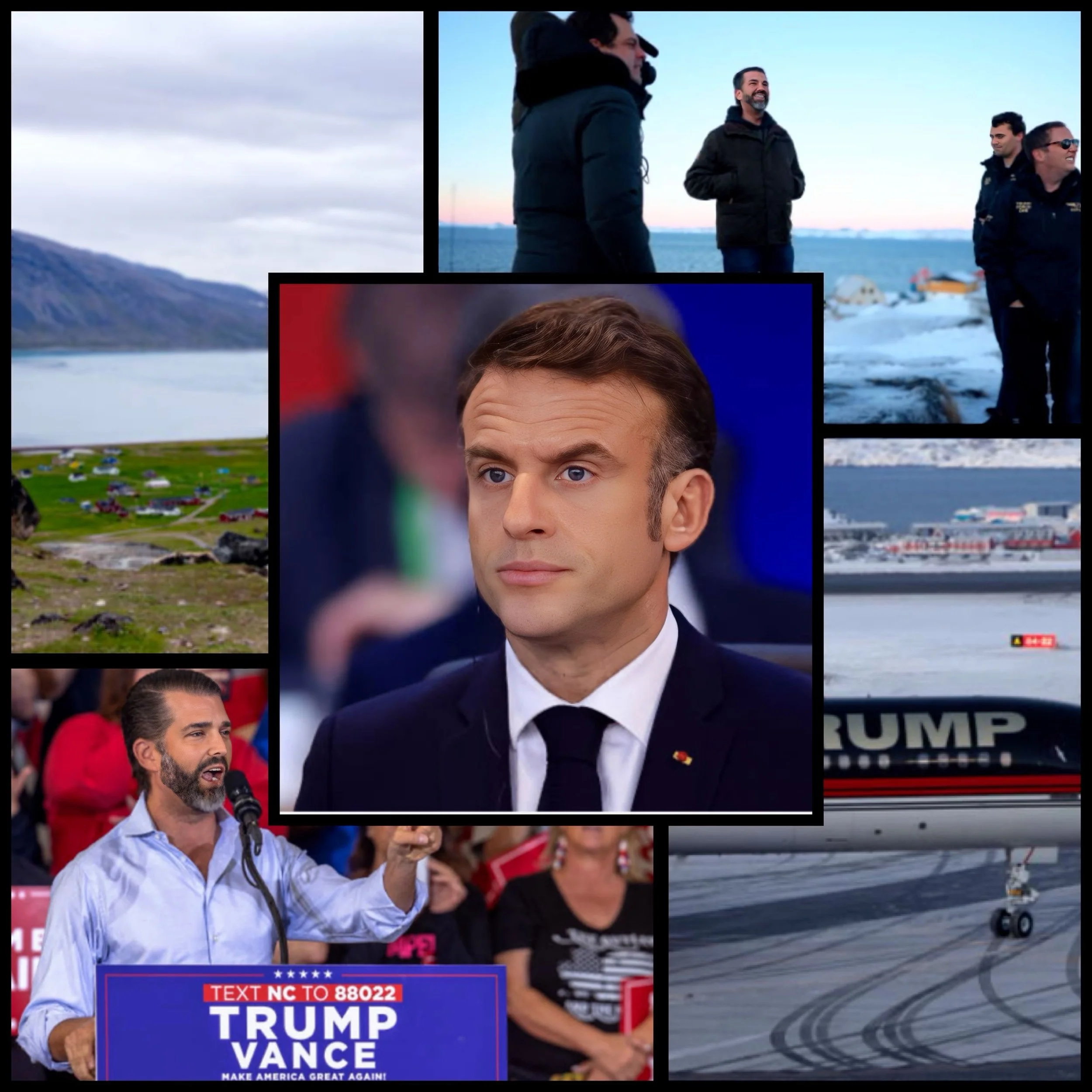 Donald Jr. visit to Greenland. Trump issued warning by Macron 