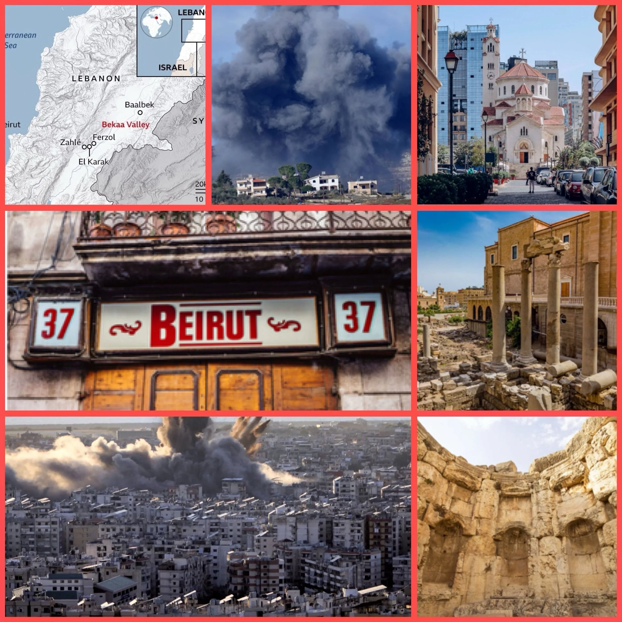 Lebanon history of wars - conflicts 