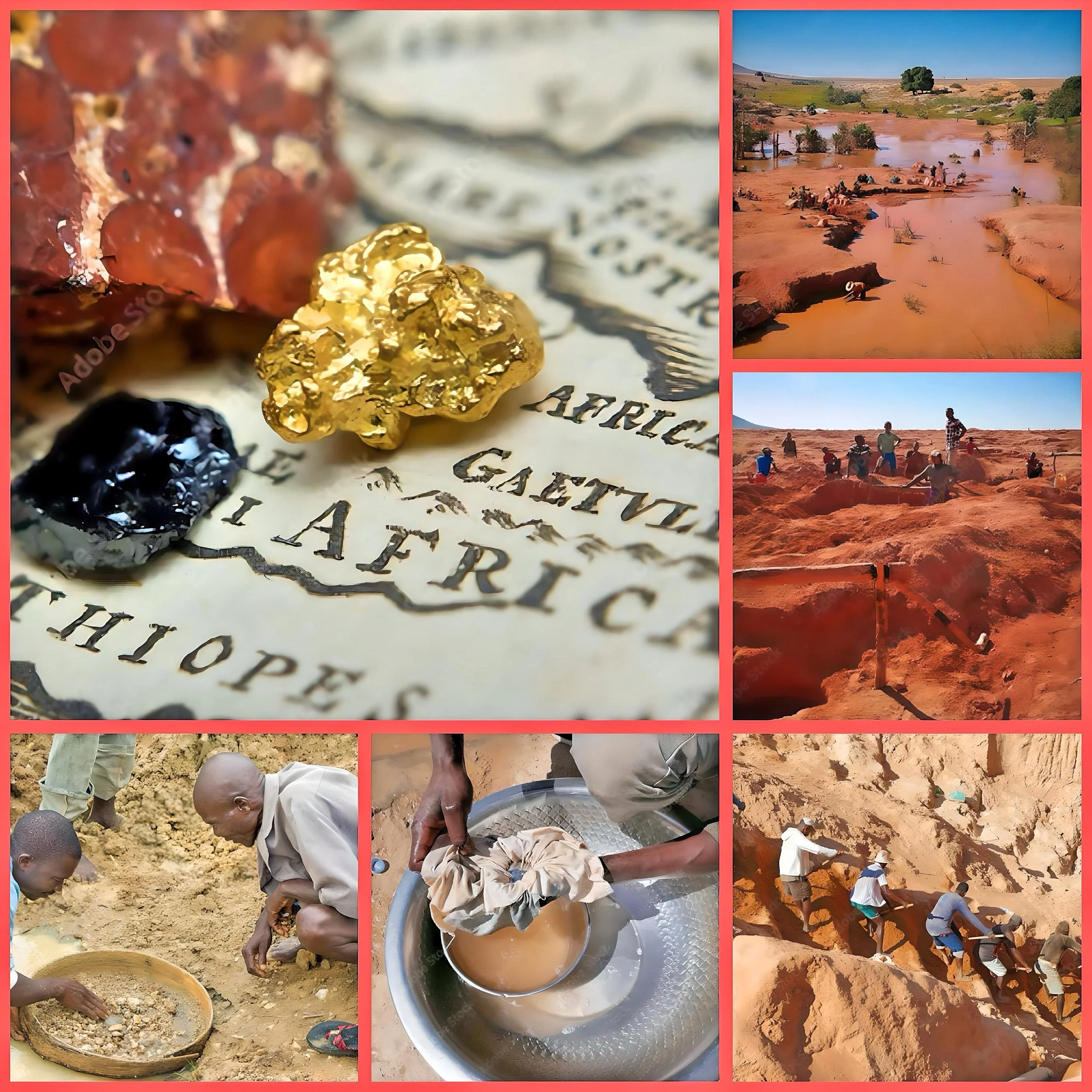 Why governments of Ghana, Togo, Benin, Nigeria, Ivory Coast and other African nations permitting illegal mining? 