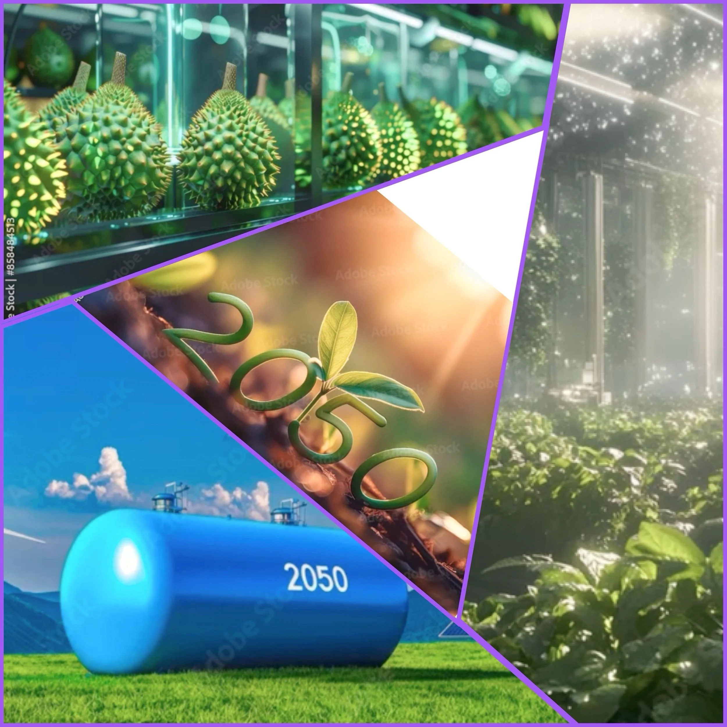 What are the key technologies driving agriculture in 2050