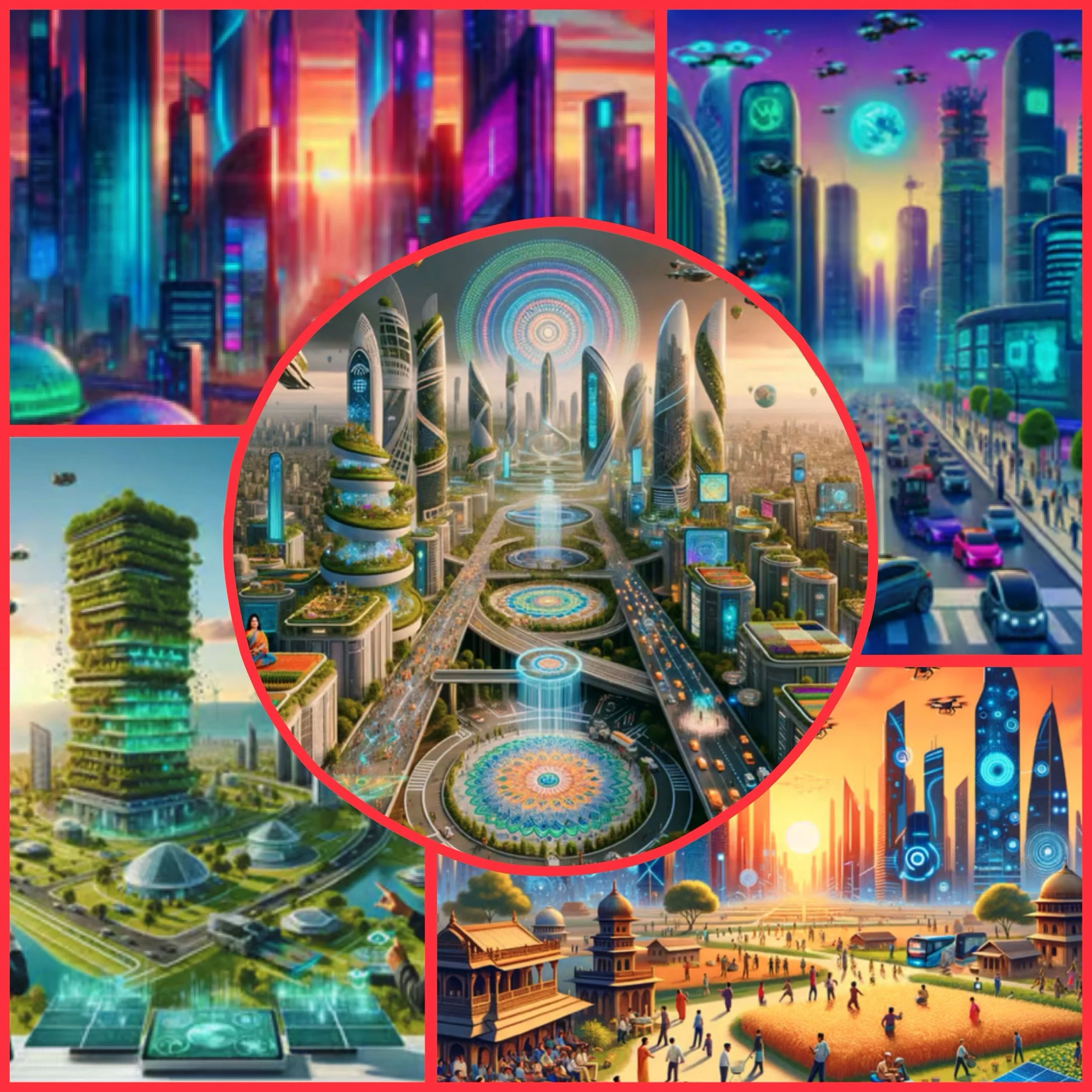 What key changes will take place in large shopping malls? 