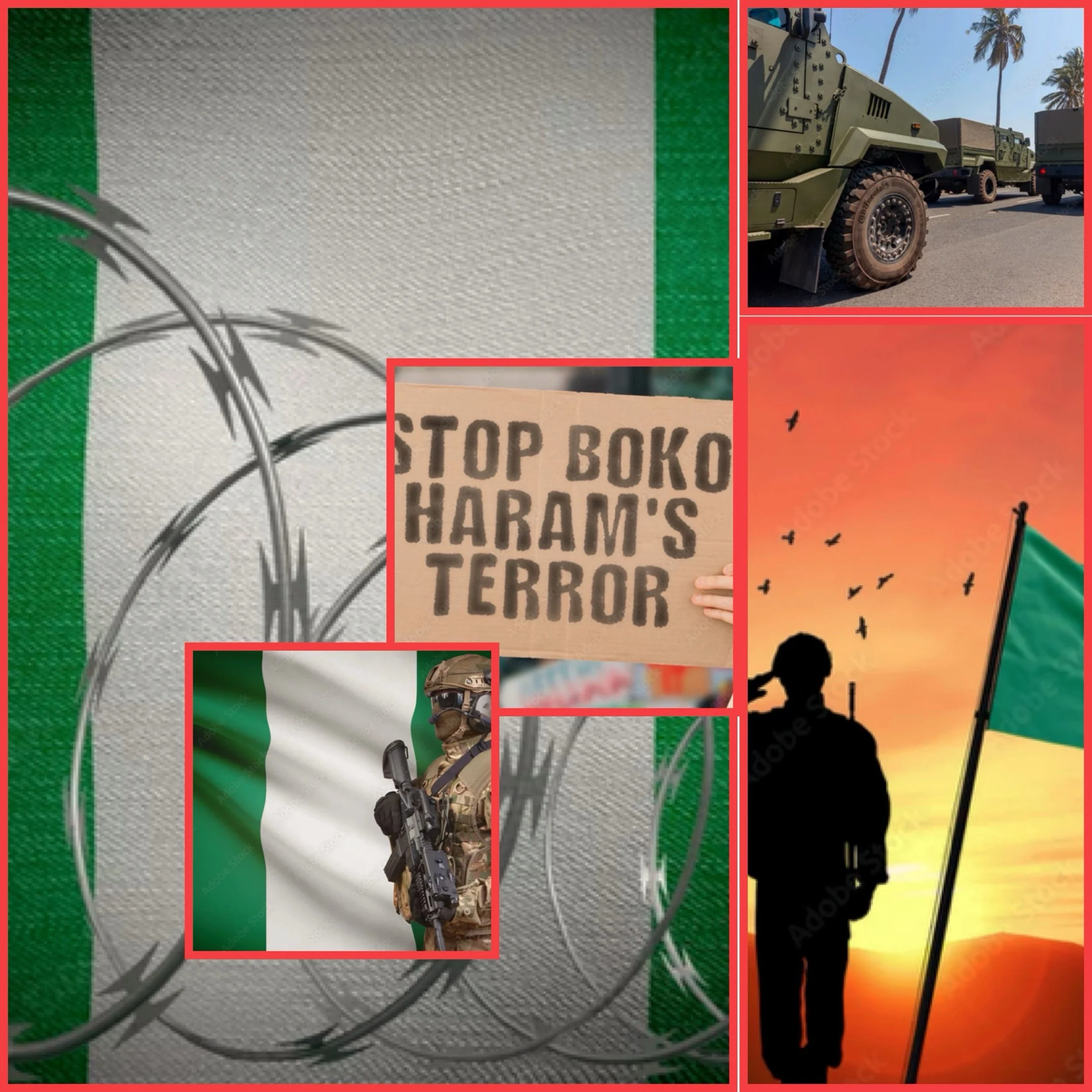 How is Nigeria planning to strengthen its military to counter Boko Haram by 2050