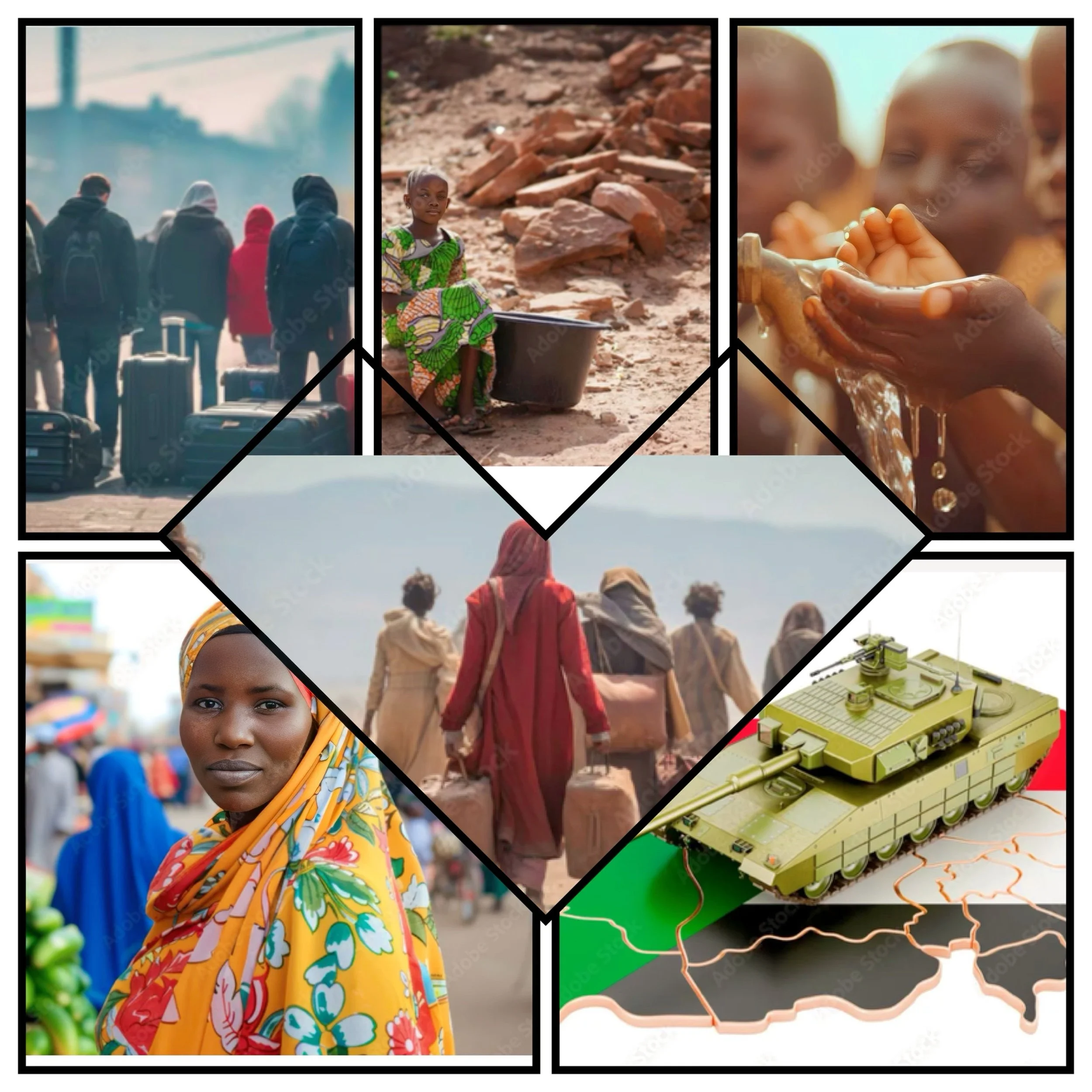 How do these sanctions impact the humanitarian situation in Sudan