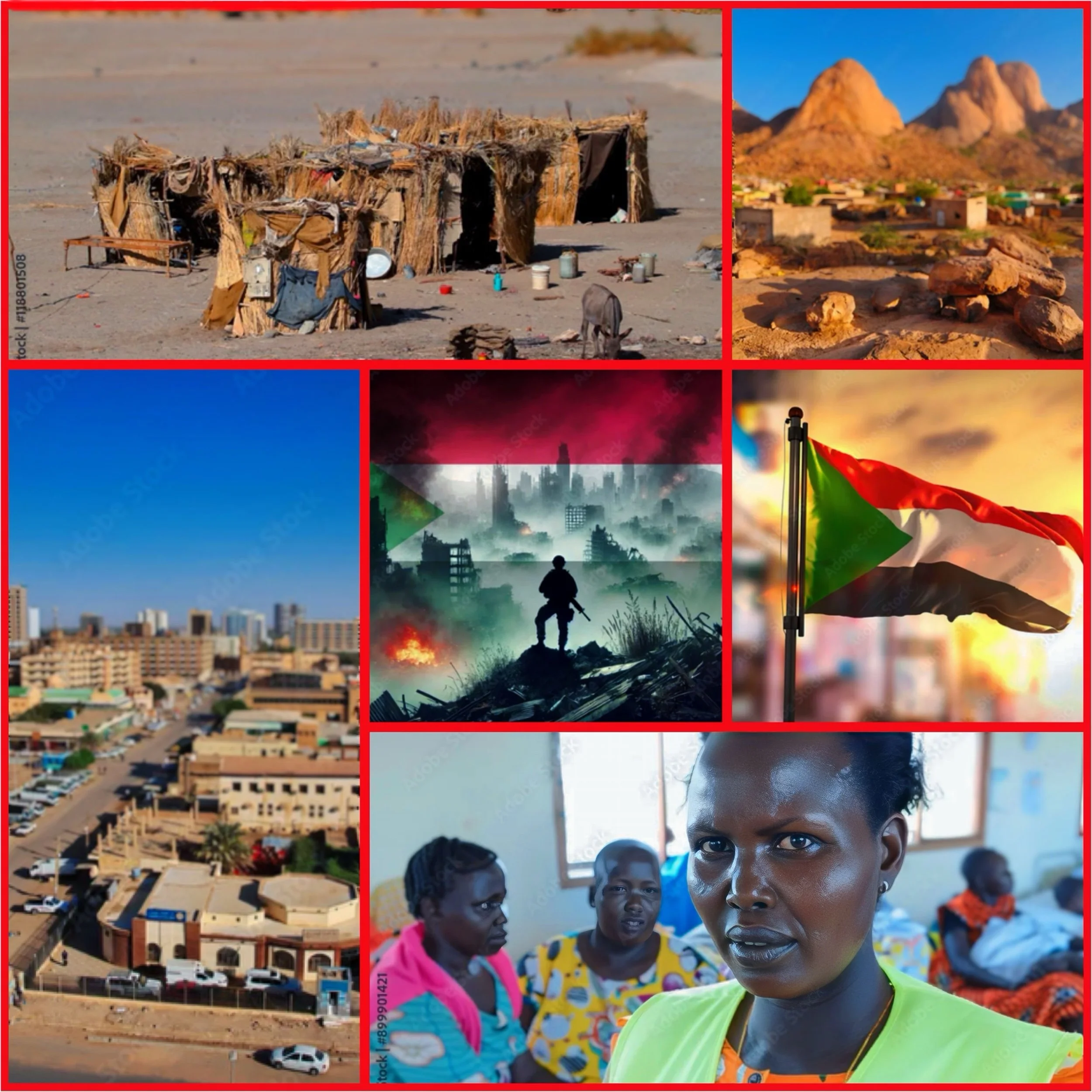 Why is there no political stability in Sudan? 